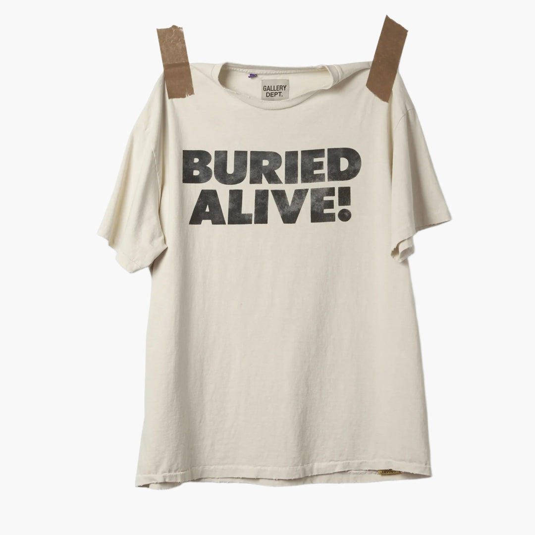 BURIED ALIVE TEE ANTIQUE WHITE