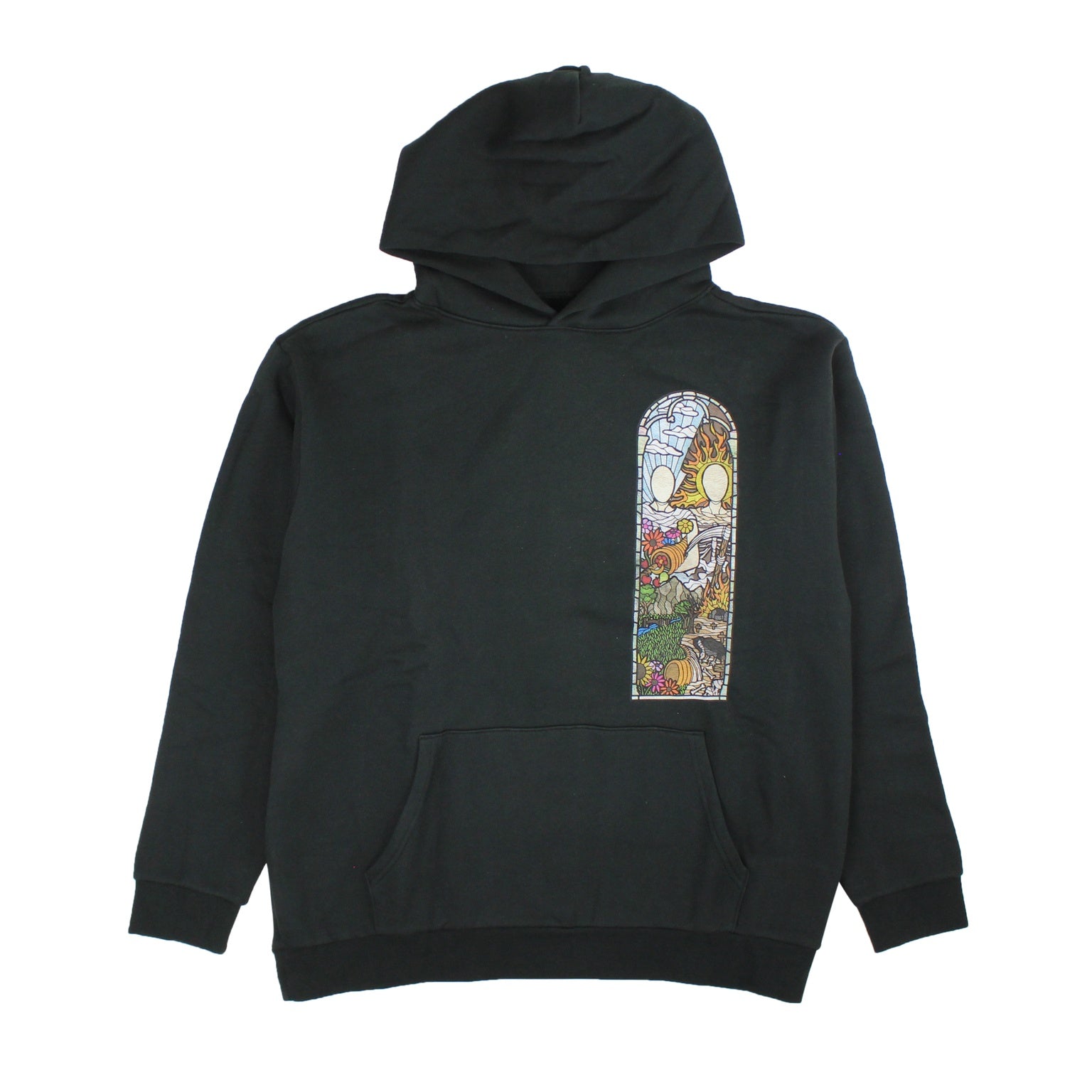Black Stained Glass Hoodie