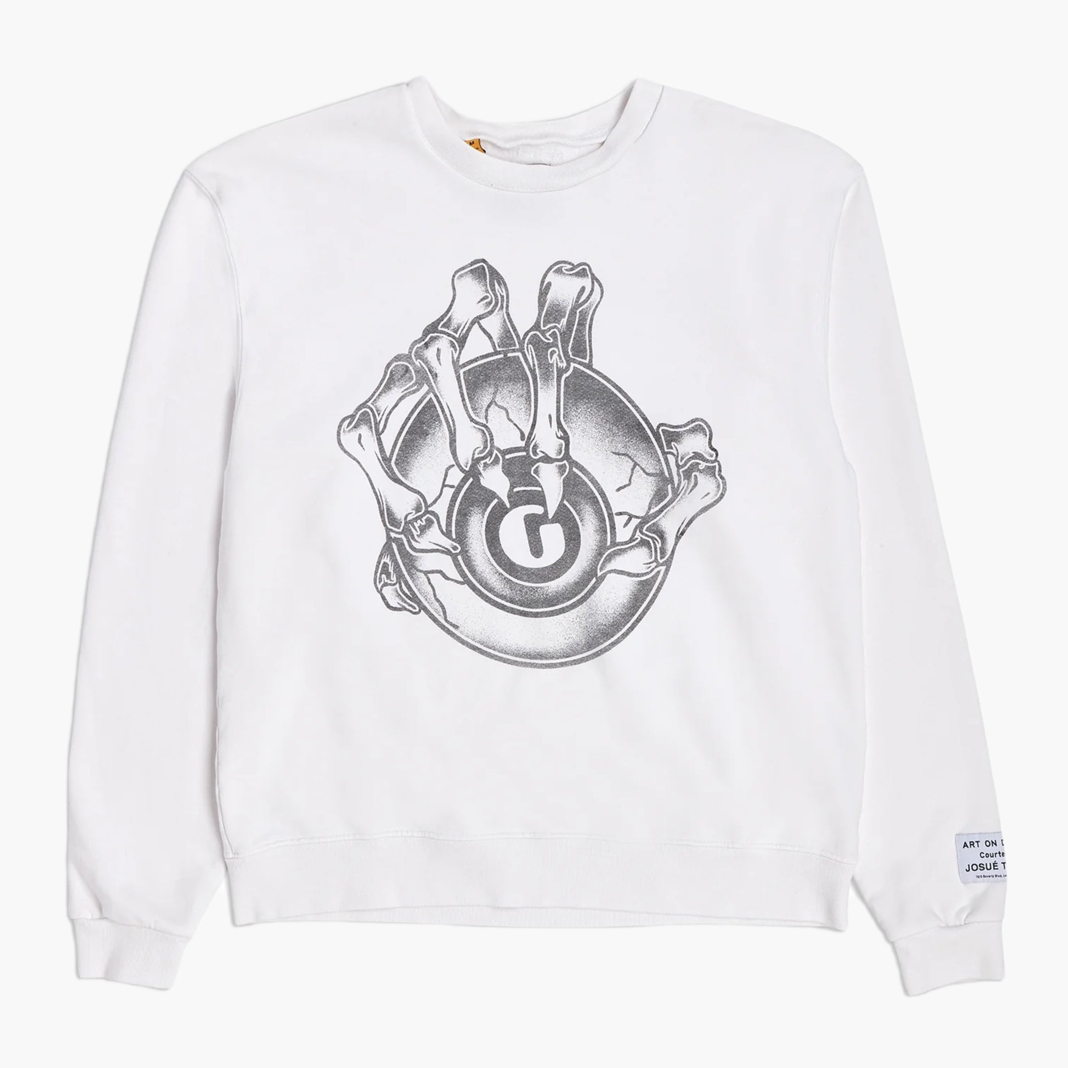 G BALL CREWNECK WHITE