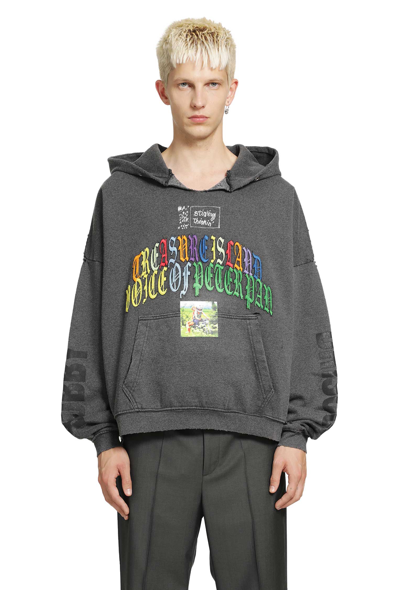 BOBBY DRISCOLL HOODIE 'VINTAGE BLACK'
