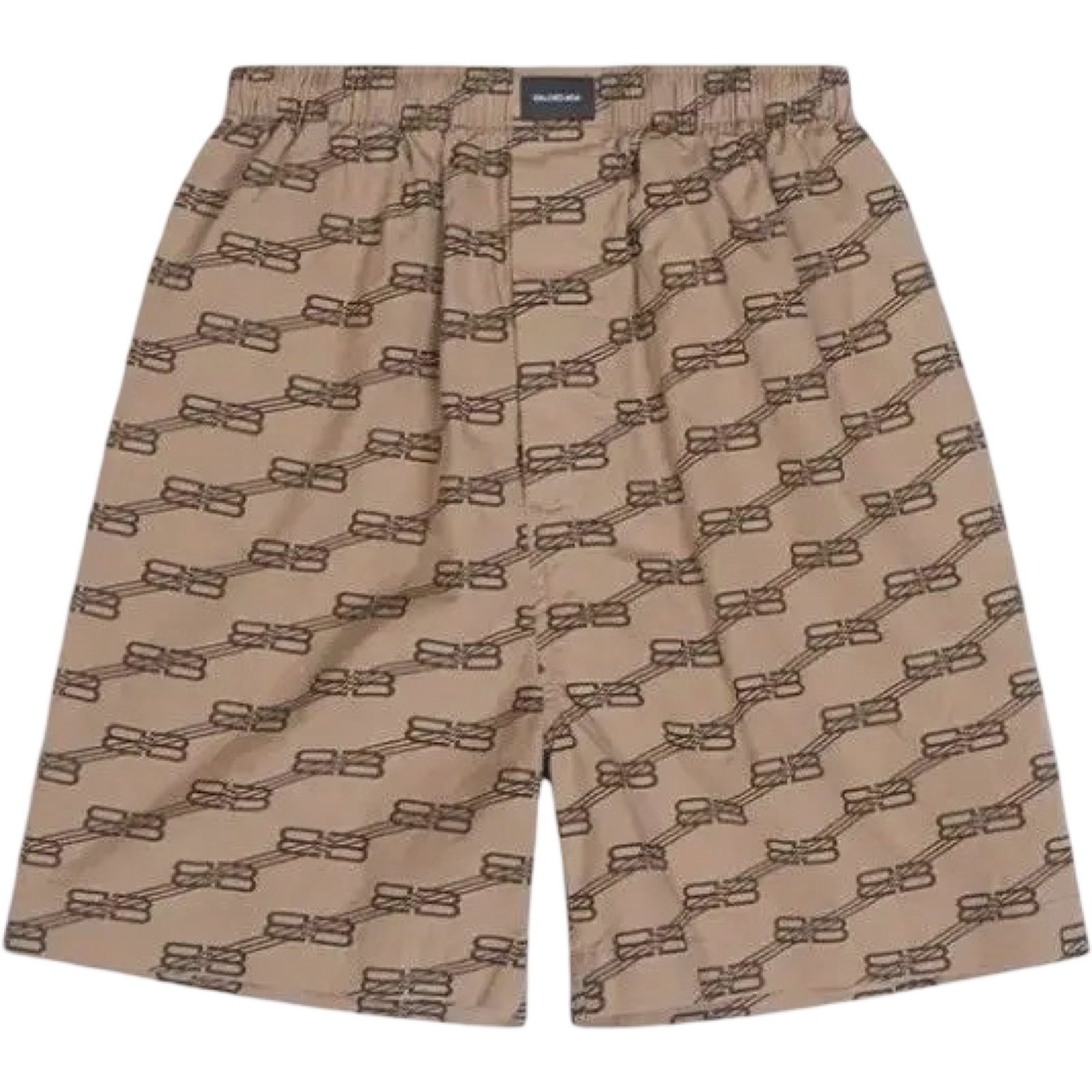 BALENCIAGA BB MONOGRAM SHORTS