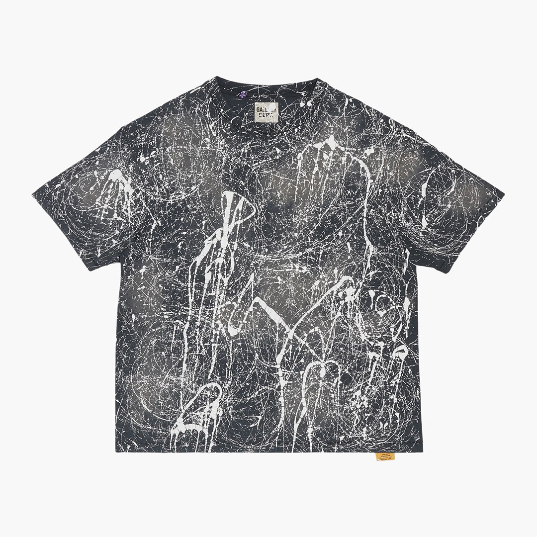 ABSTRACT TEE BLACK