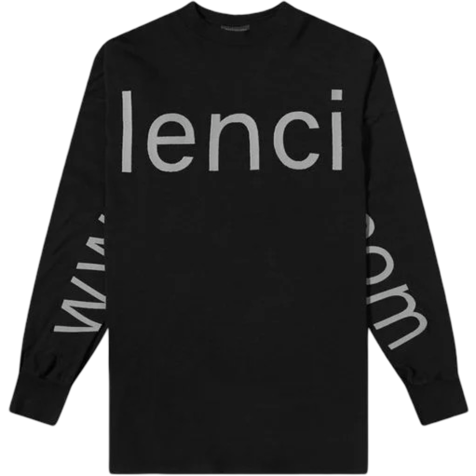 BALENCIAGA DOTCOM LONG SLEEVE 'BLACK'