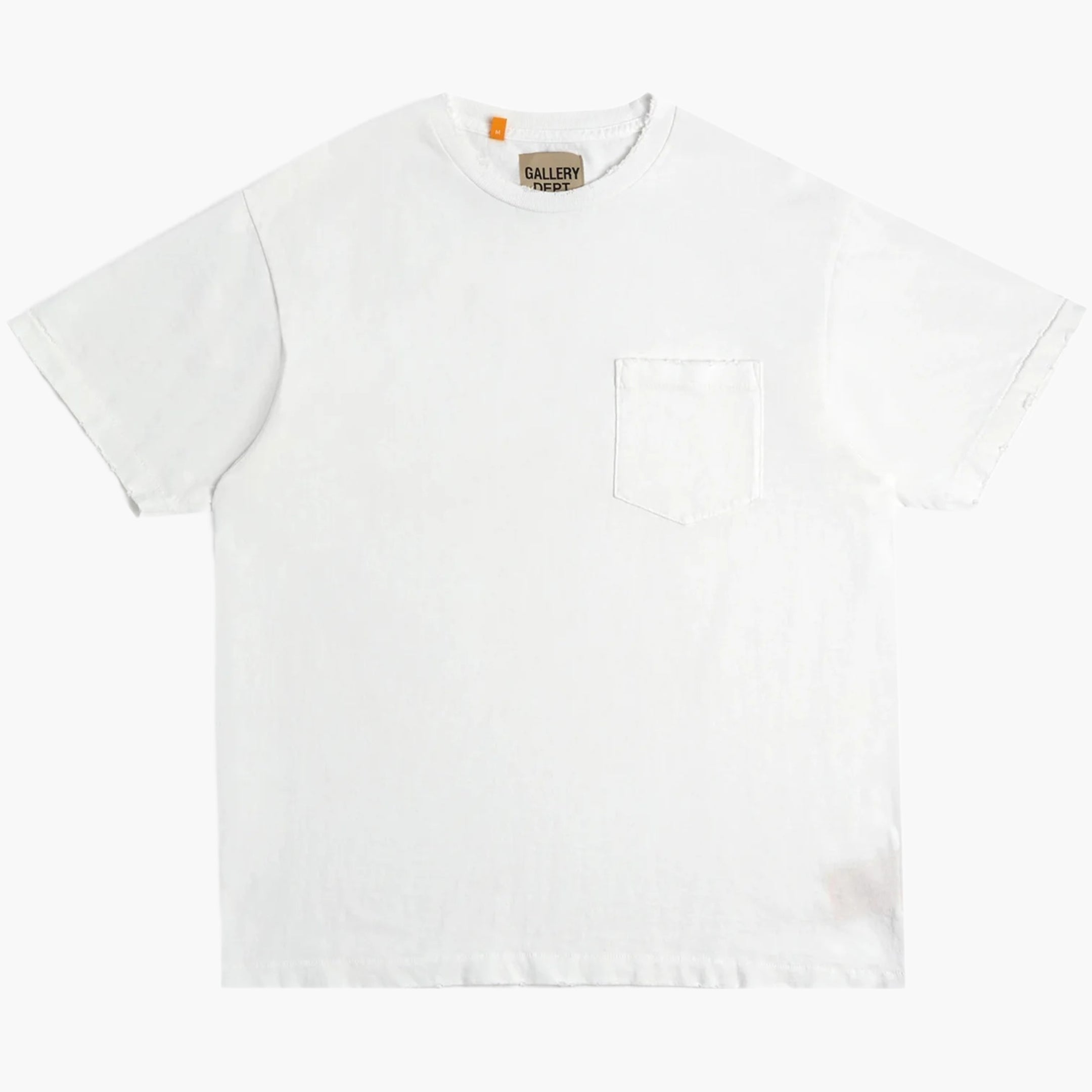 PLAIN VINTAGE PKT TEE WHITE