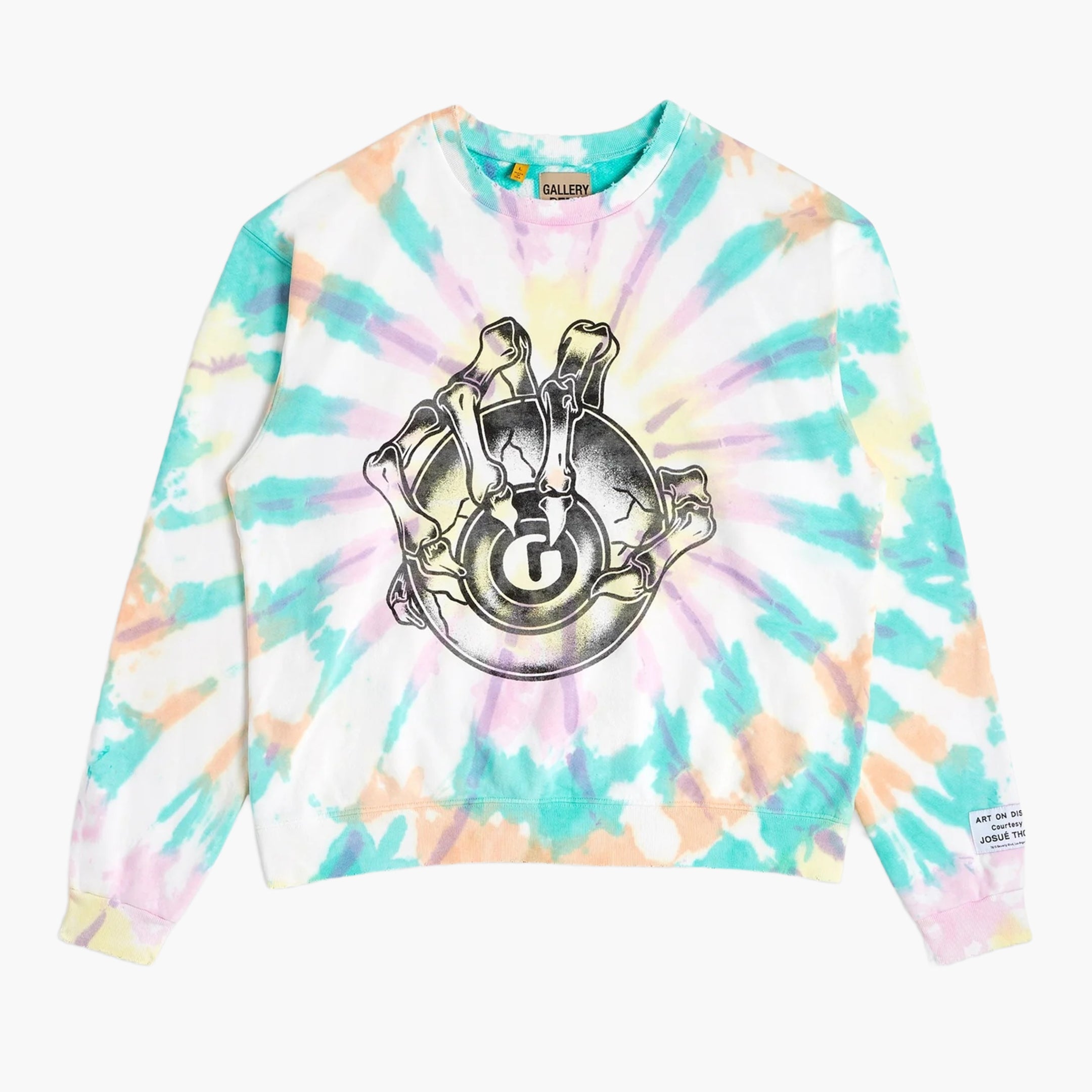 G BALL CREWNECK TIE DYE