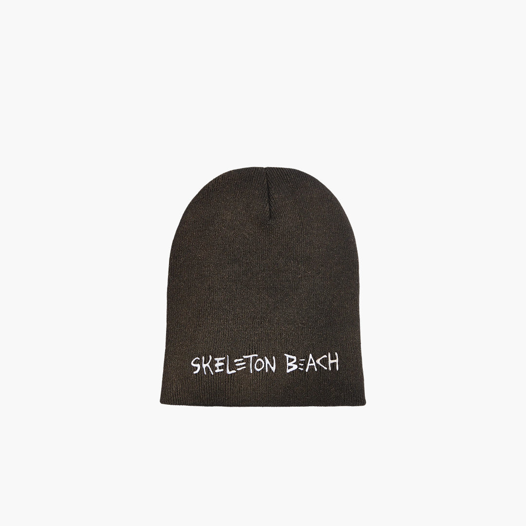 SKELETON BEACH BEANIE BLACK