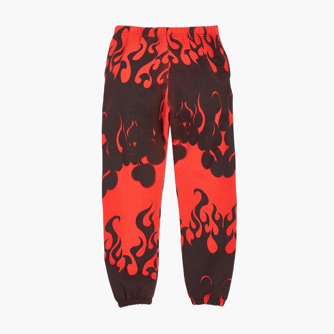 AK SWEATPANT BLACK RED