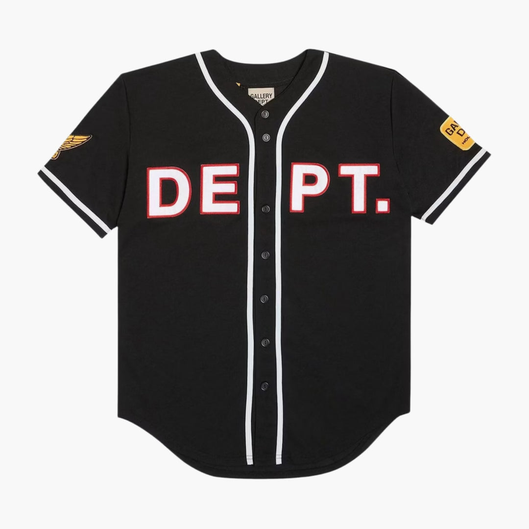 ECHO PARK BASEBALL JERSEY BLACK