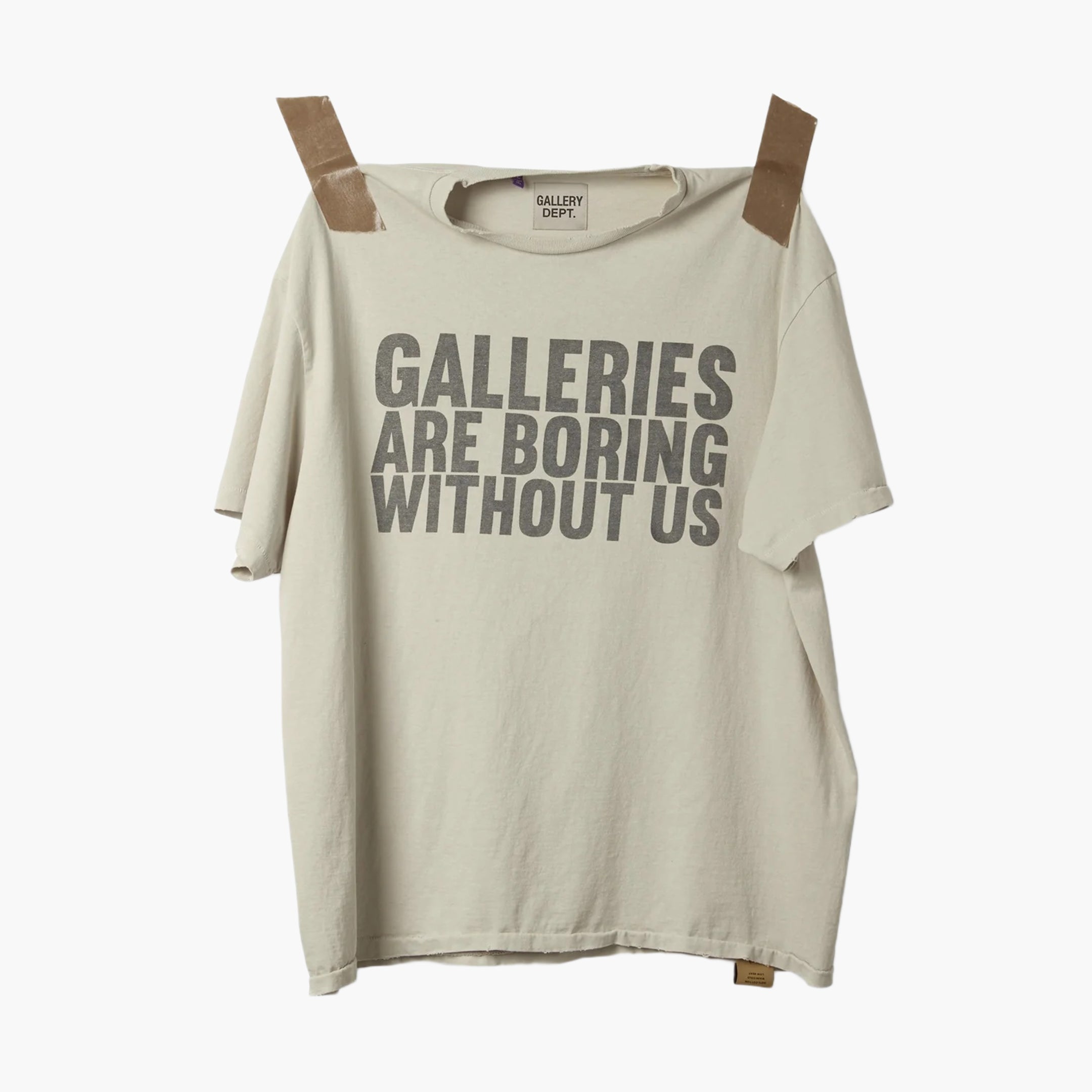 BORING TEE ANTIQUE WHITE
