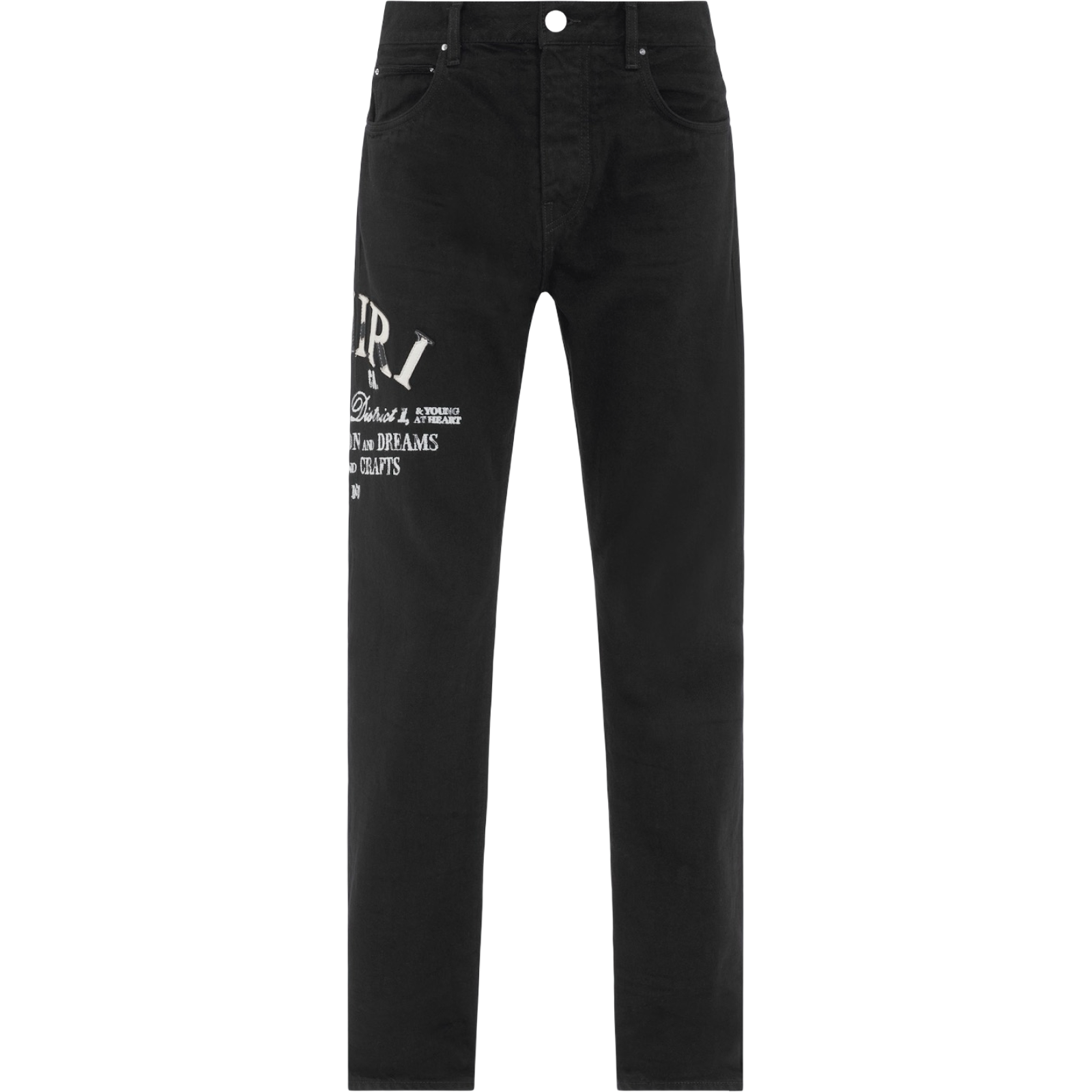AMIRI DISTRESSED ARTS DISTRICT JEAN BLACK OD