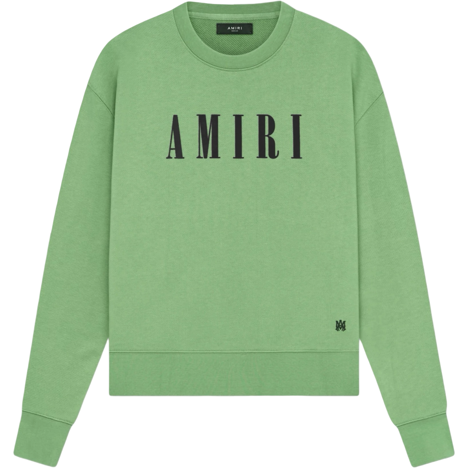 AMIRI AMIRI CORE LOGO CREW MINERAL GREEN