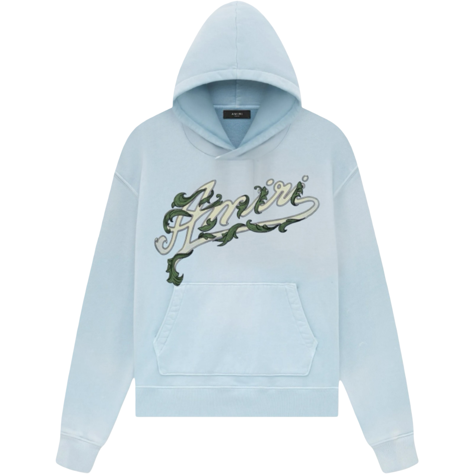 AMIRI AMIRI FILIGREE HOODIE ASHLEY BLUE