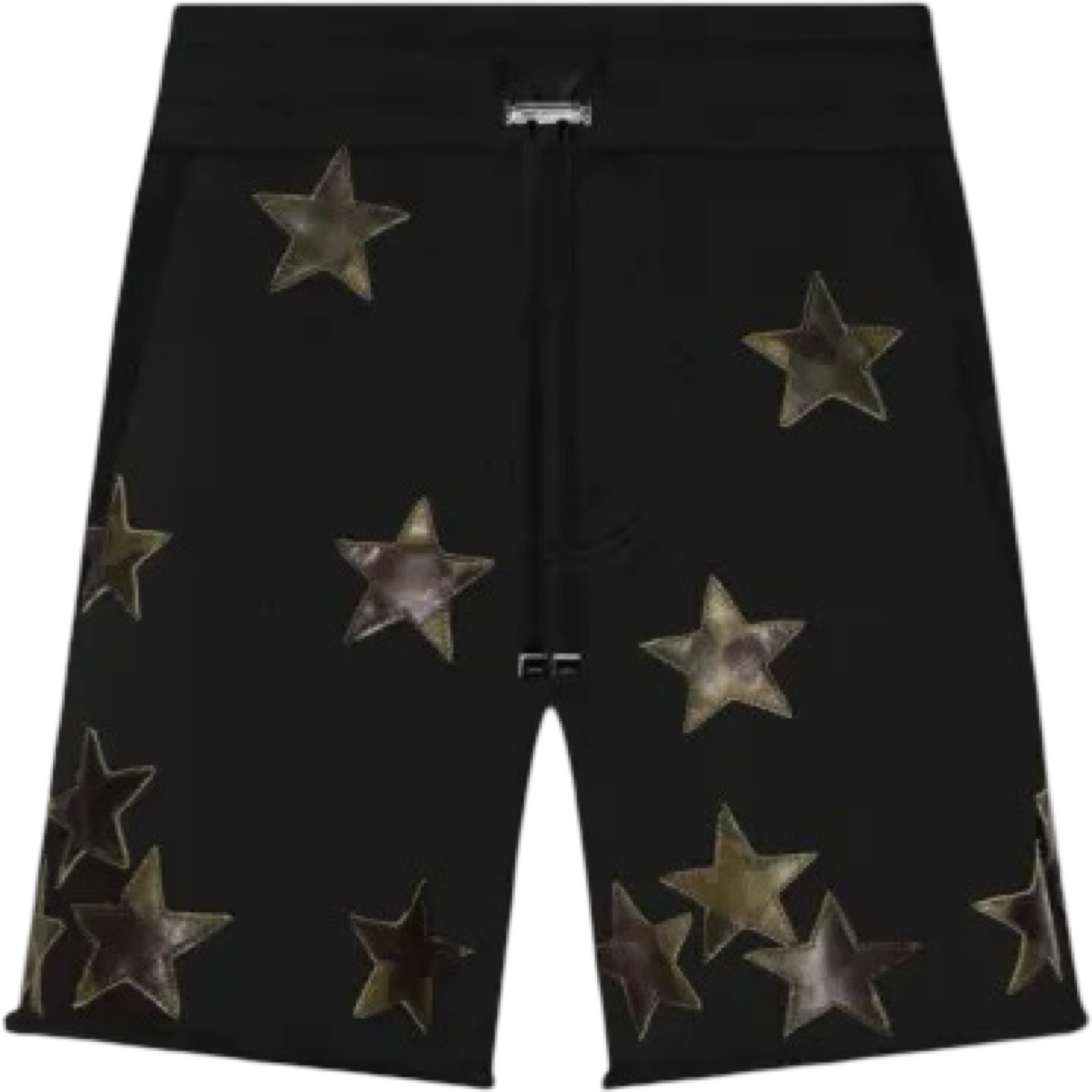 AMIRI BLACK CHEMIST STAR SHORTS