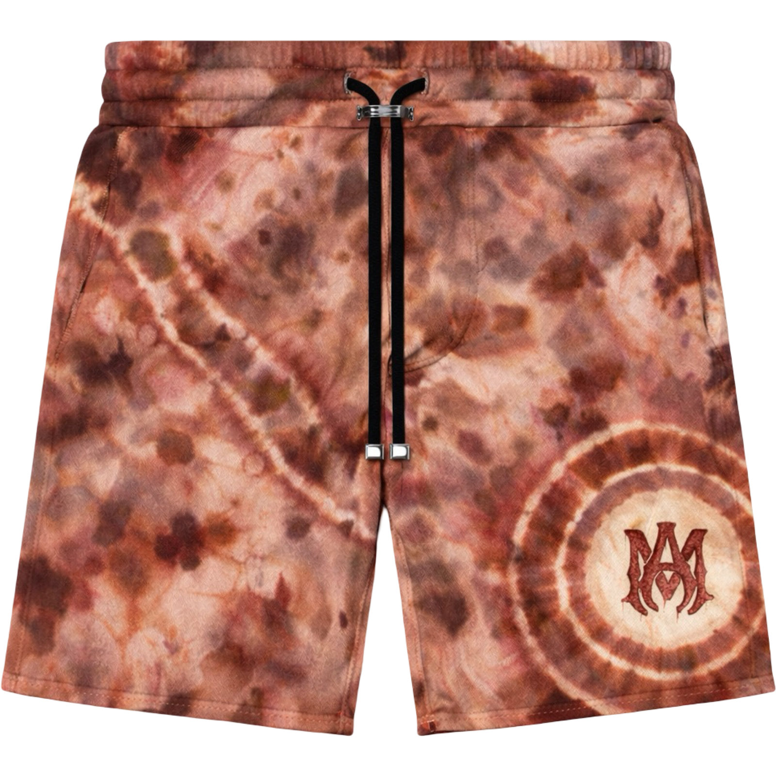 AMIRI BROWN TIE DYE MA SHORTS
