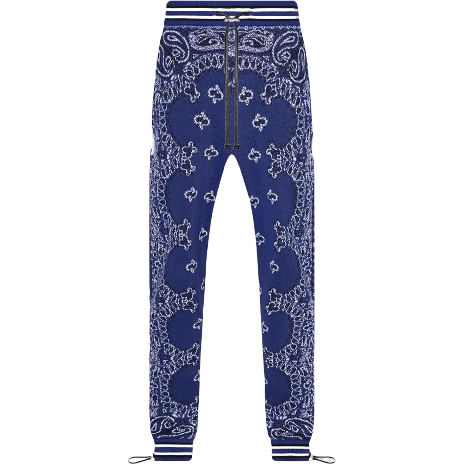 AMIRI BLUE BANDANA B BALL JOGGER SWEATPANTS