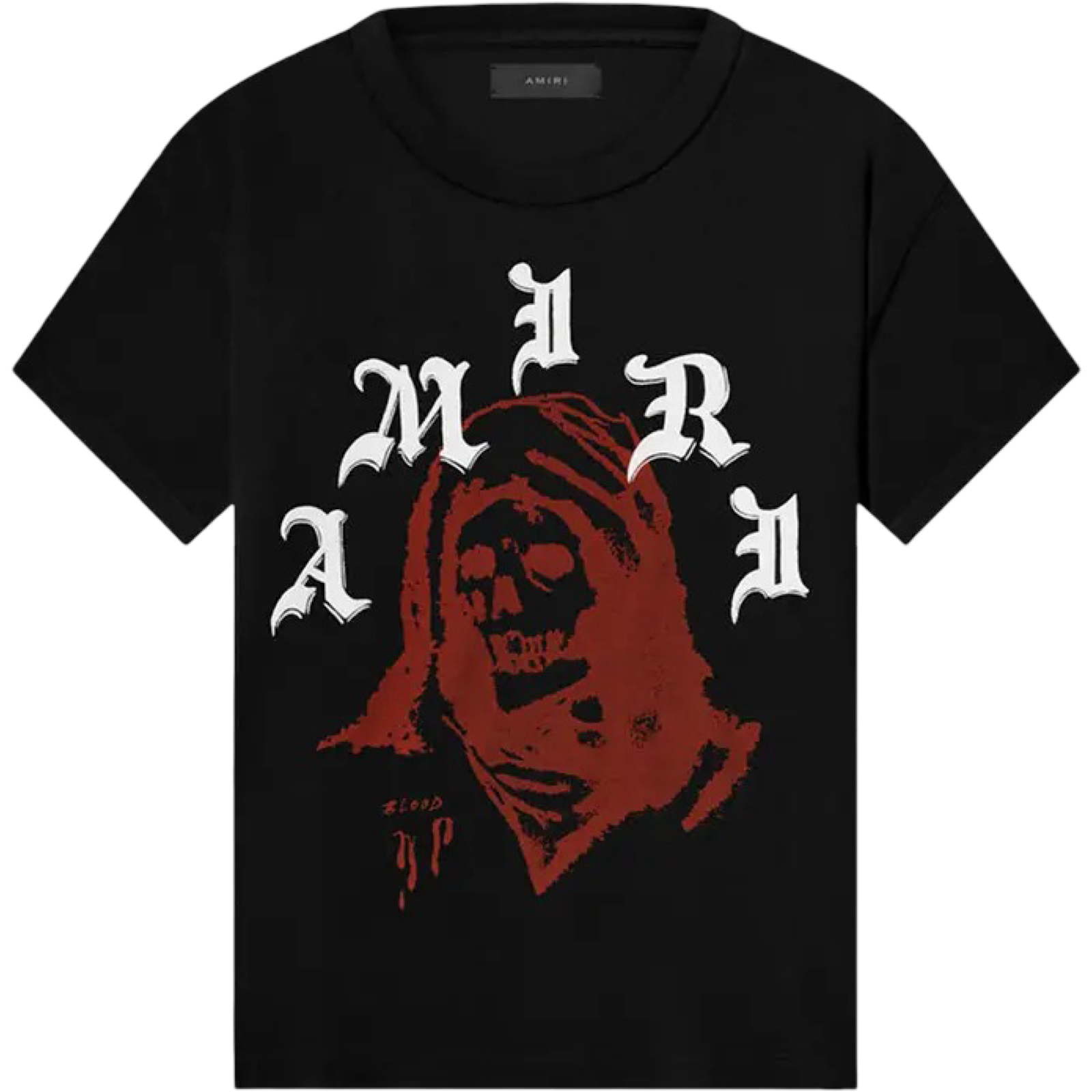 AMIRI WES LANG SOLAR KINGS TEE BLACK