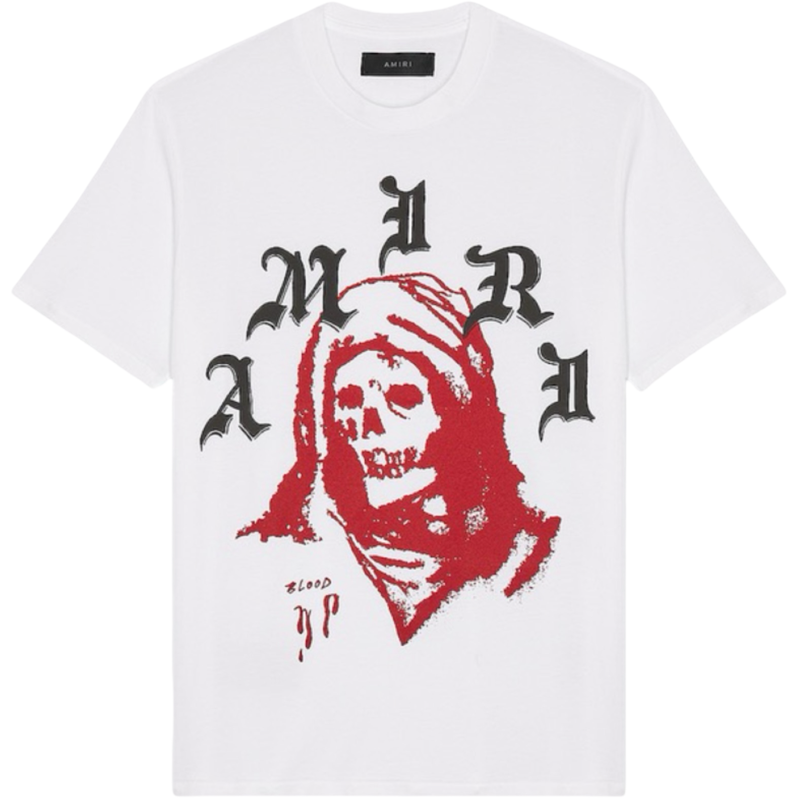 AMIRI WES LANG SOLAR KINGS TEE WHITE