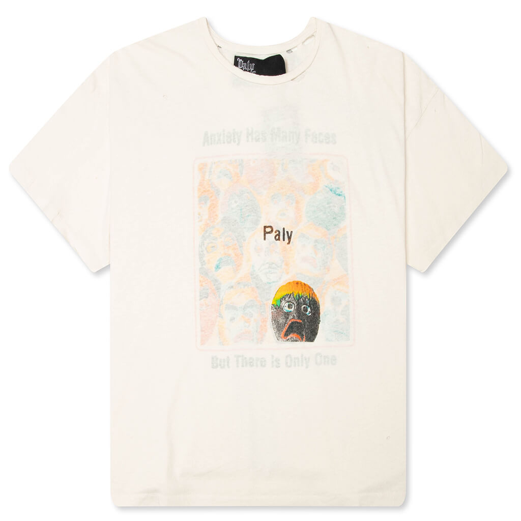 ANXIETY TEE 'VINTAGE CREAM'