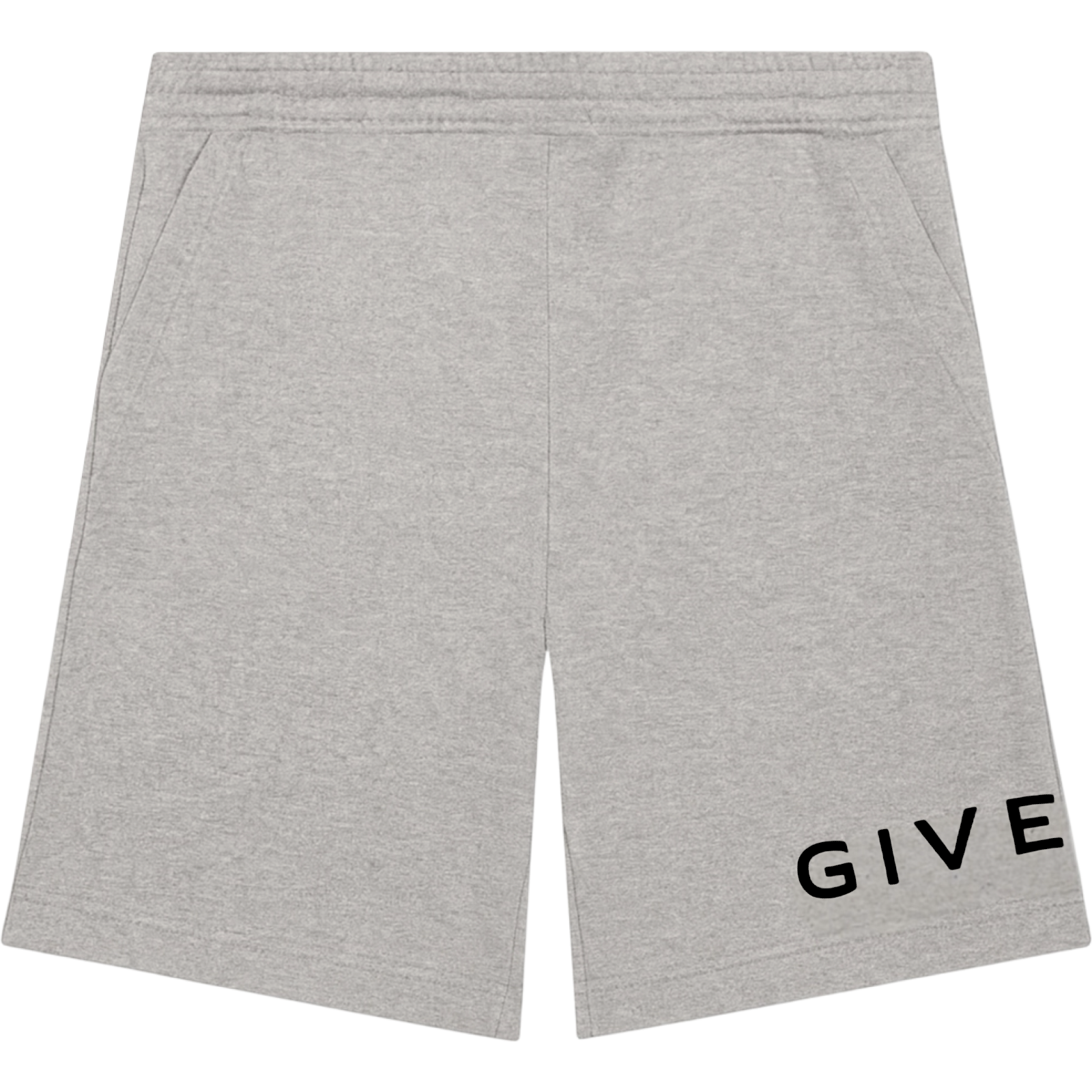 GIVENCHY LOGO SHORTS 'GREY'