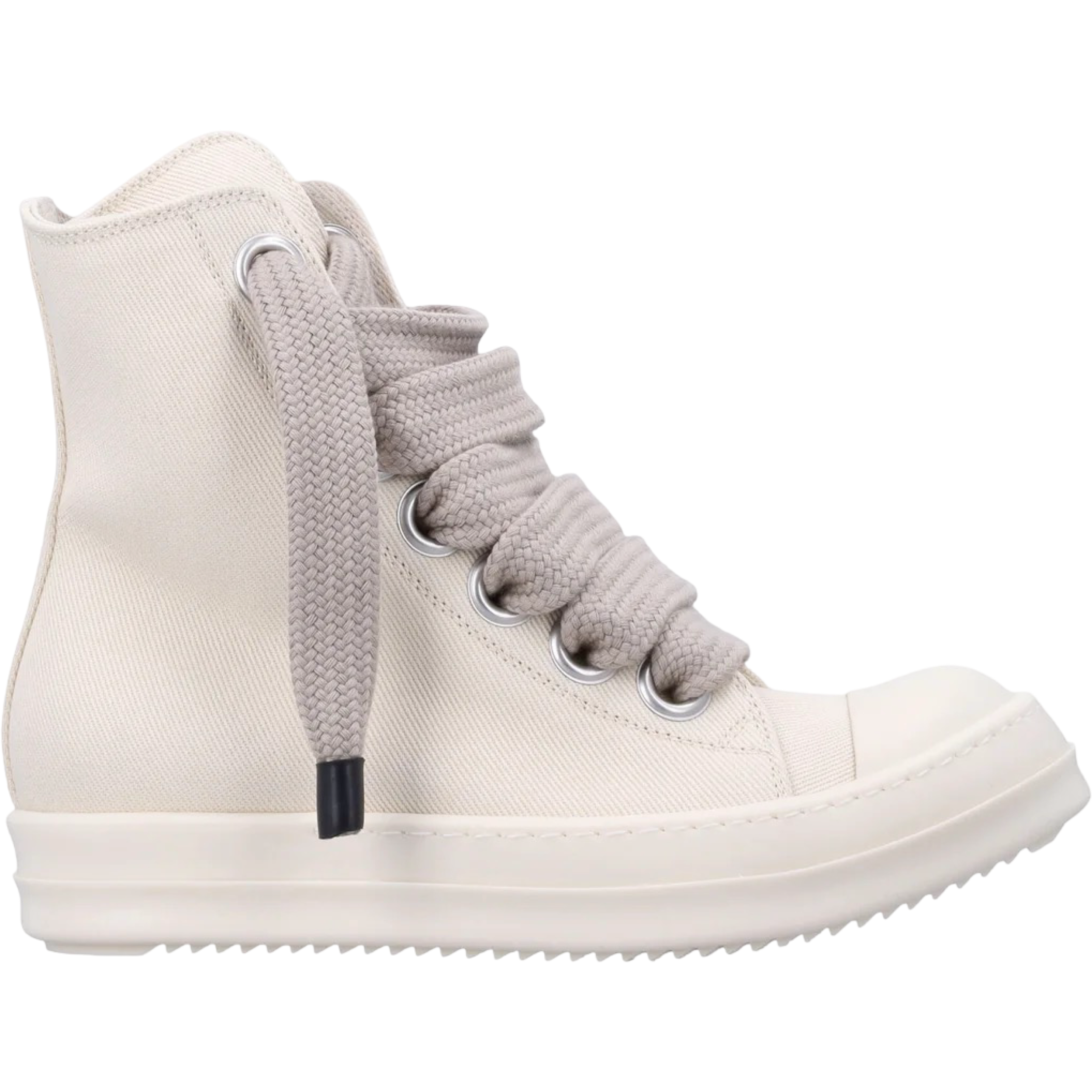 JUMBOLACE HIGHTOP SNEAKS 'MILK/MILK/MILK'