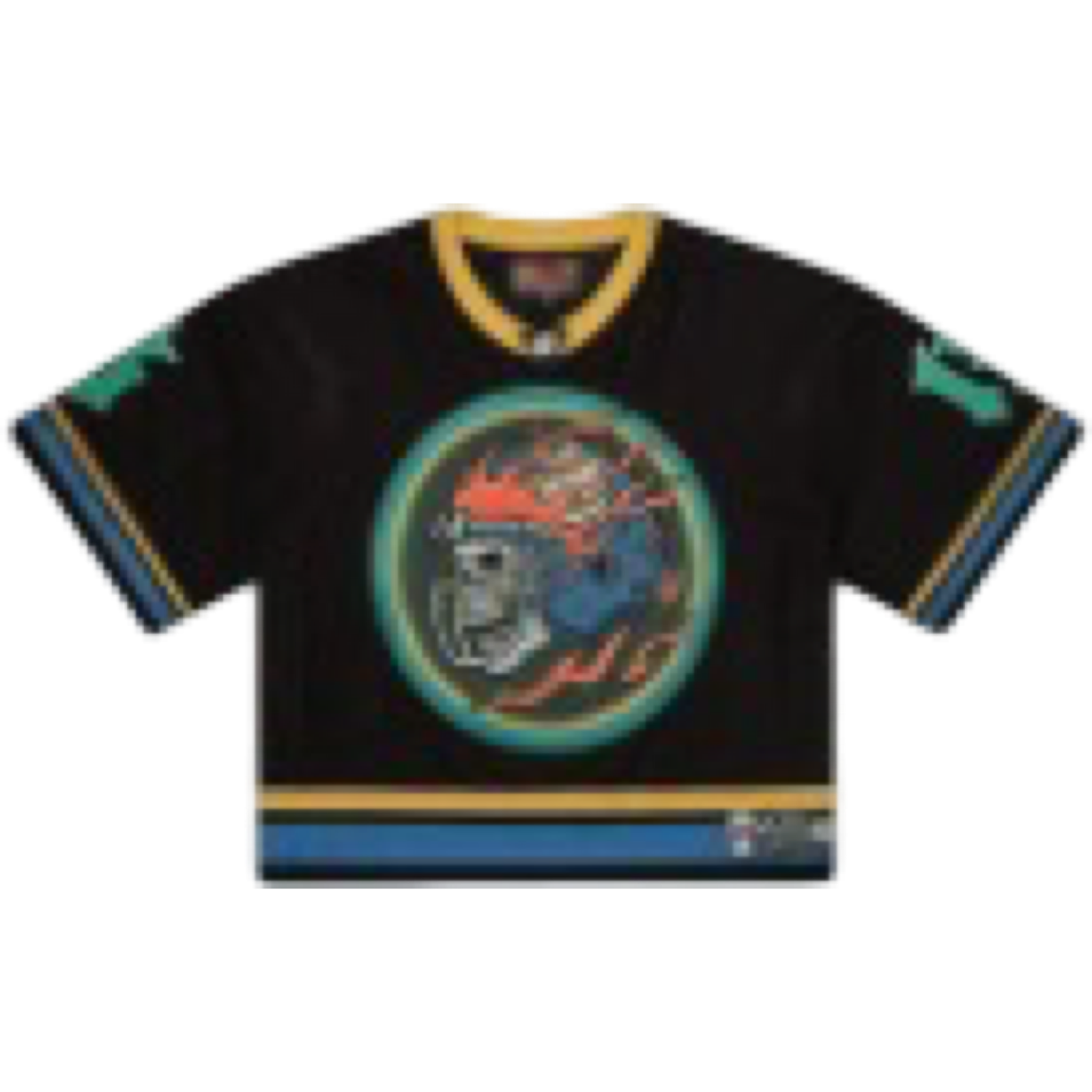 COUGH SYRUP FIRST DOWN JERSEY 'BLACK/YELLOW/BLUE'