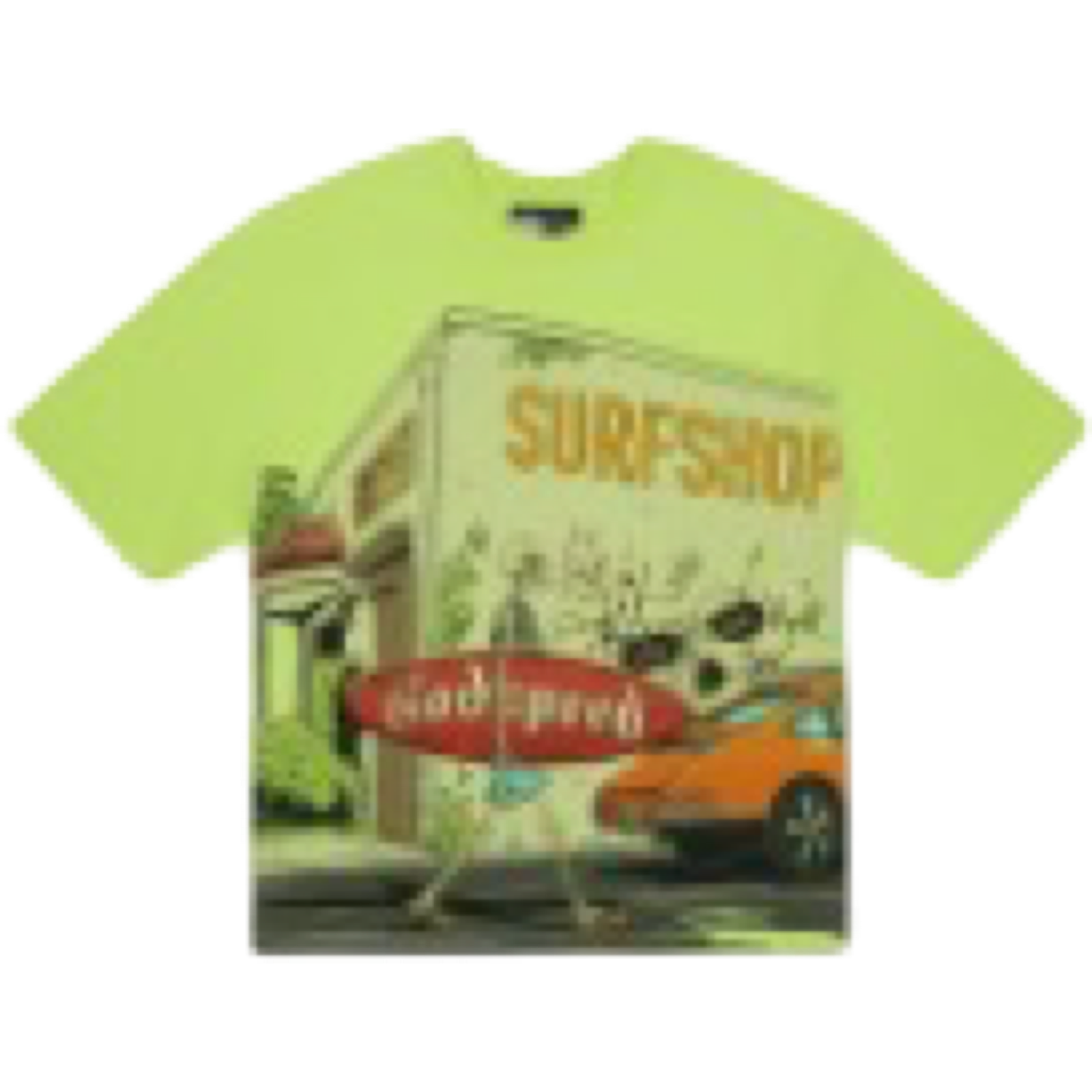 GOD SPEED GS SURF SHOP 'LIME'