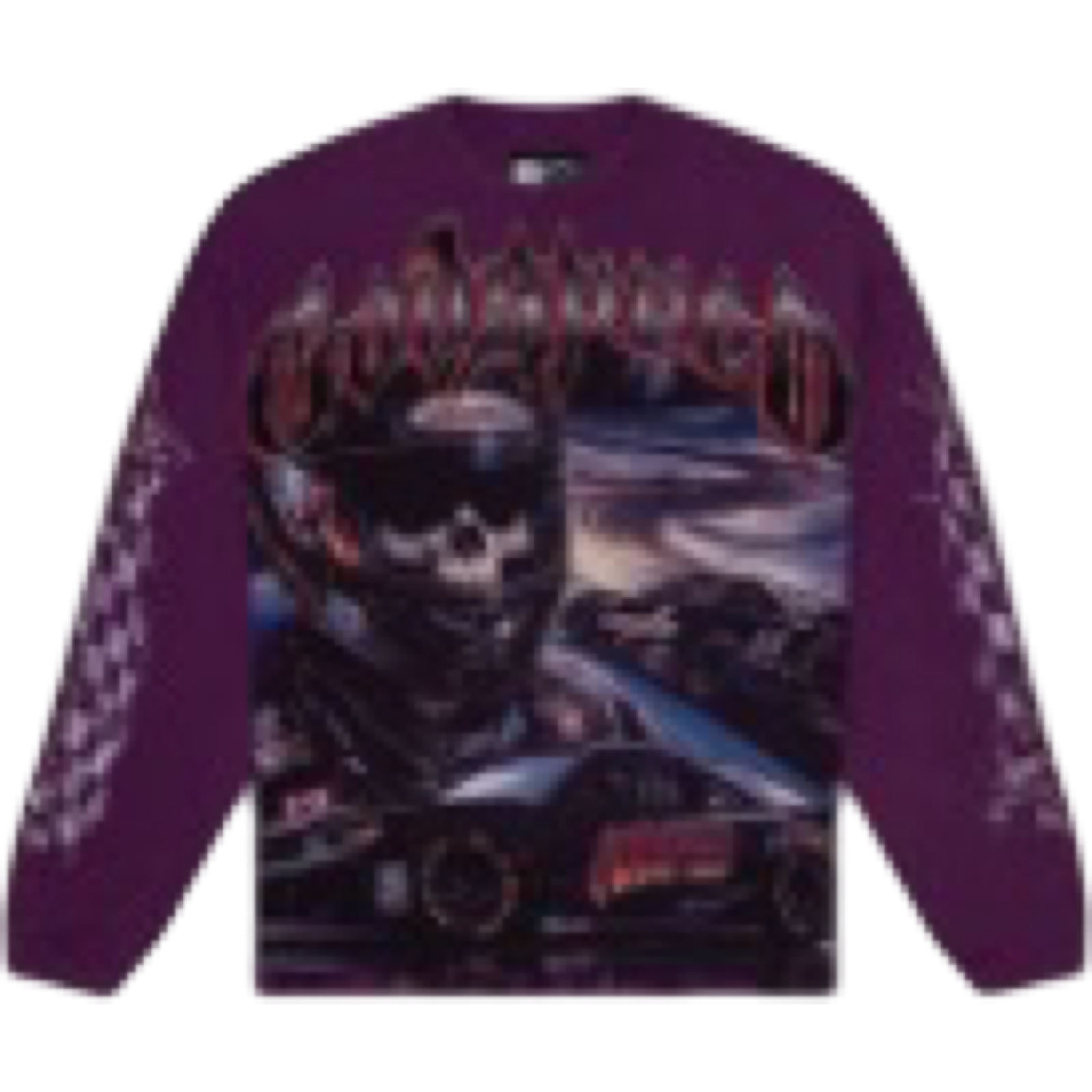 GOD SPEED LE DERNIER LS T-SHIRT 'GRAPE'