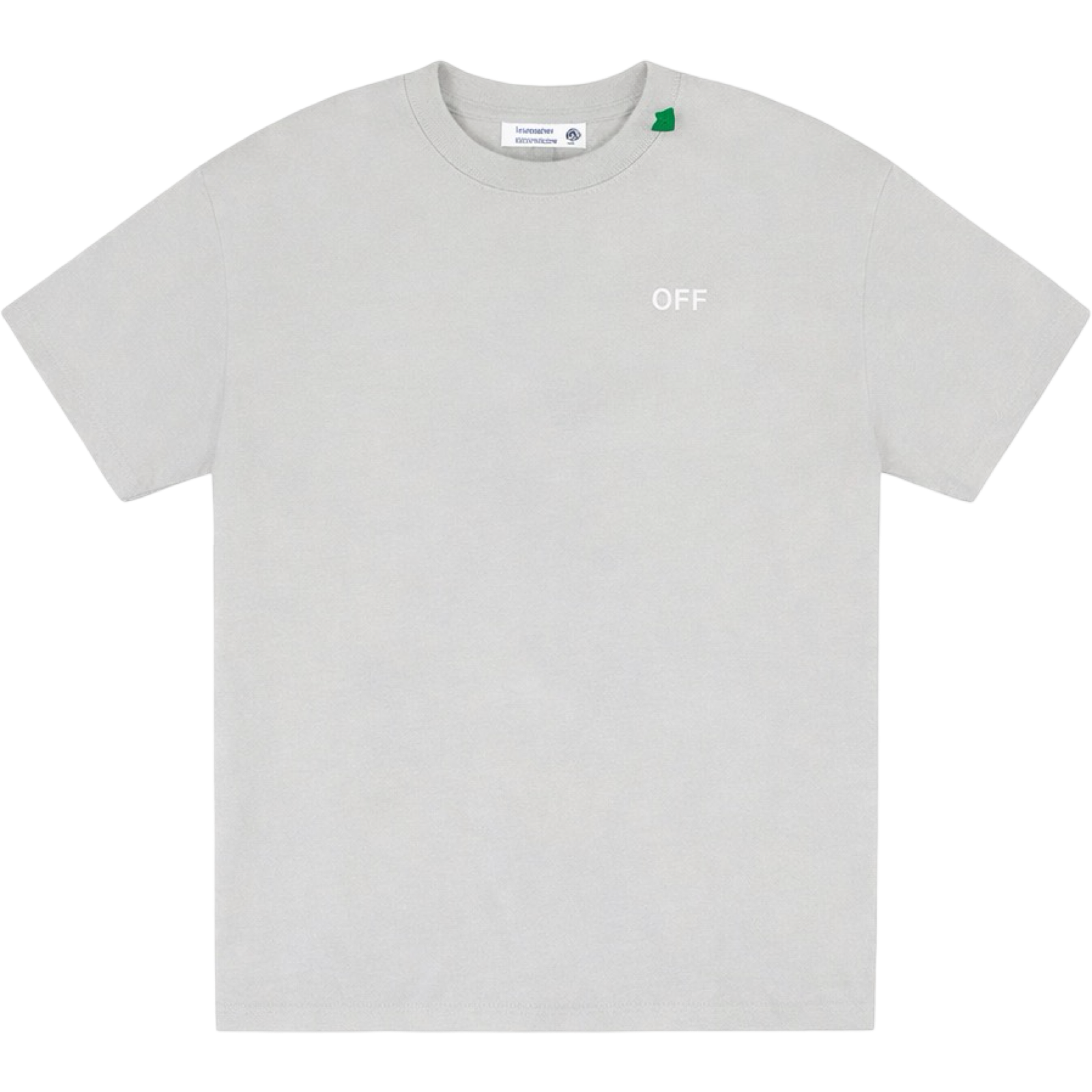 OFF WHITE STONE BOOKISH SLIM T-SHIRT
