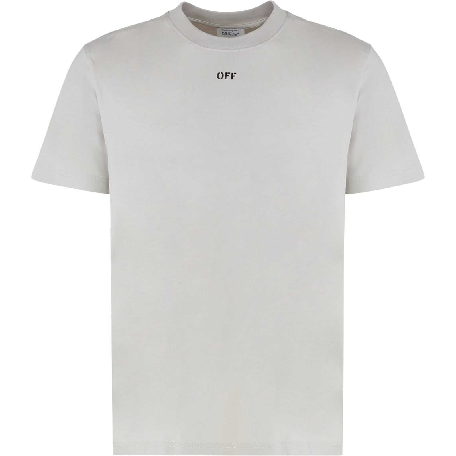 OFF WHITE GREY SPRAY CAN ARROW SLIM T-SHIRT