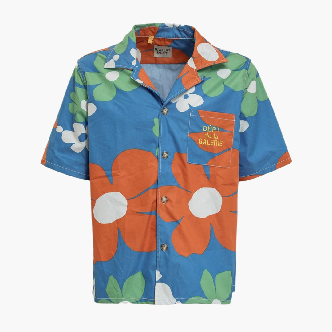 PARKER SHIRT BLUE FLORAL