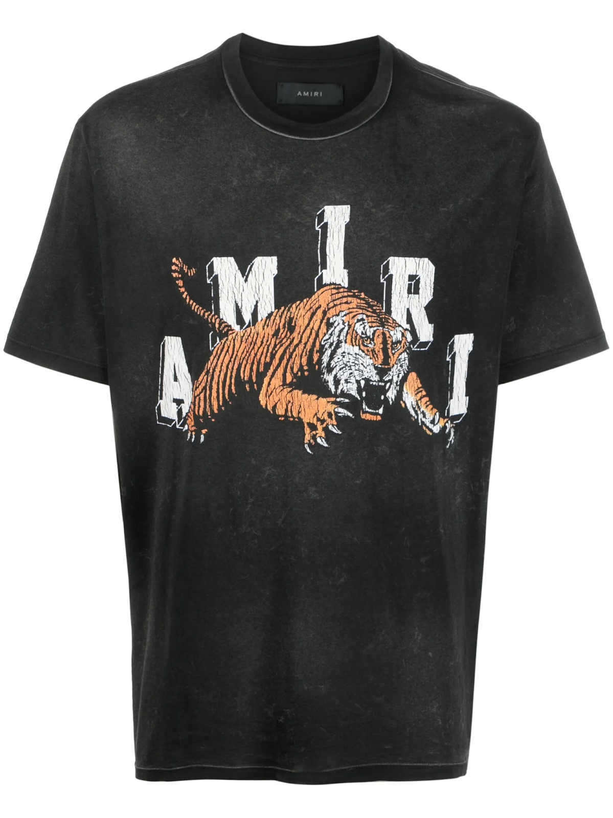 VINTAGE TIGER BLACK TEE