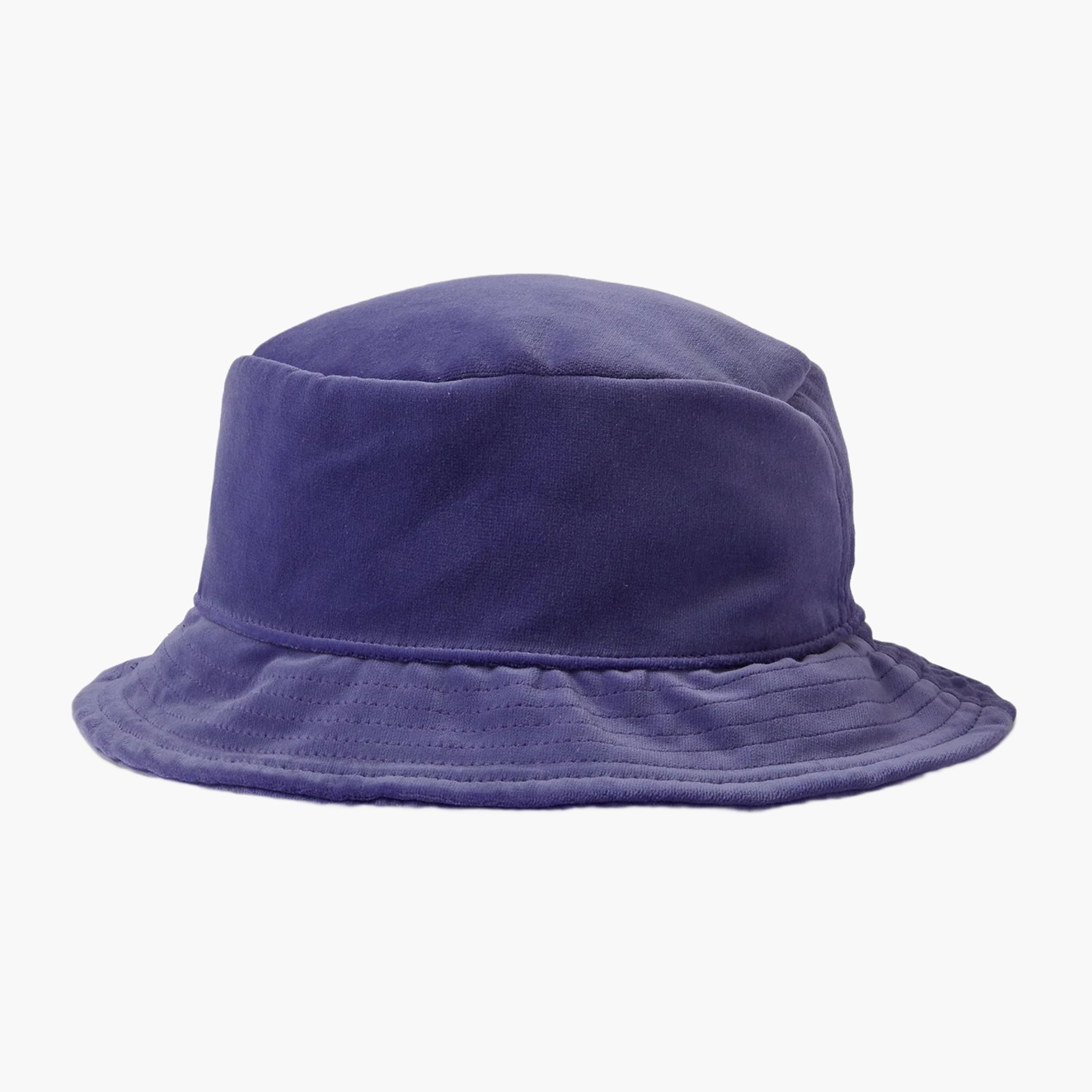 RODMAN VELVET BUCKET HAT PURPLE