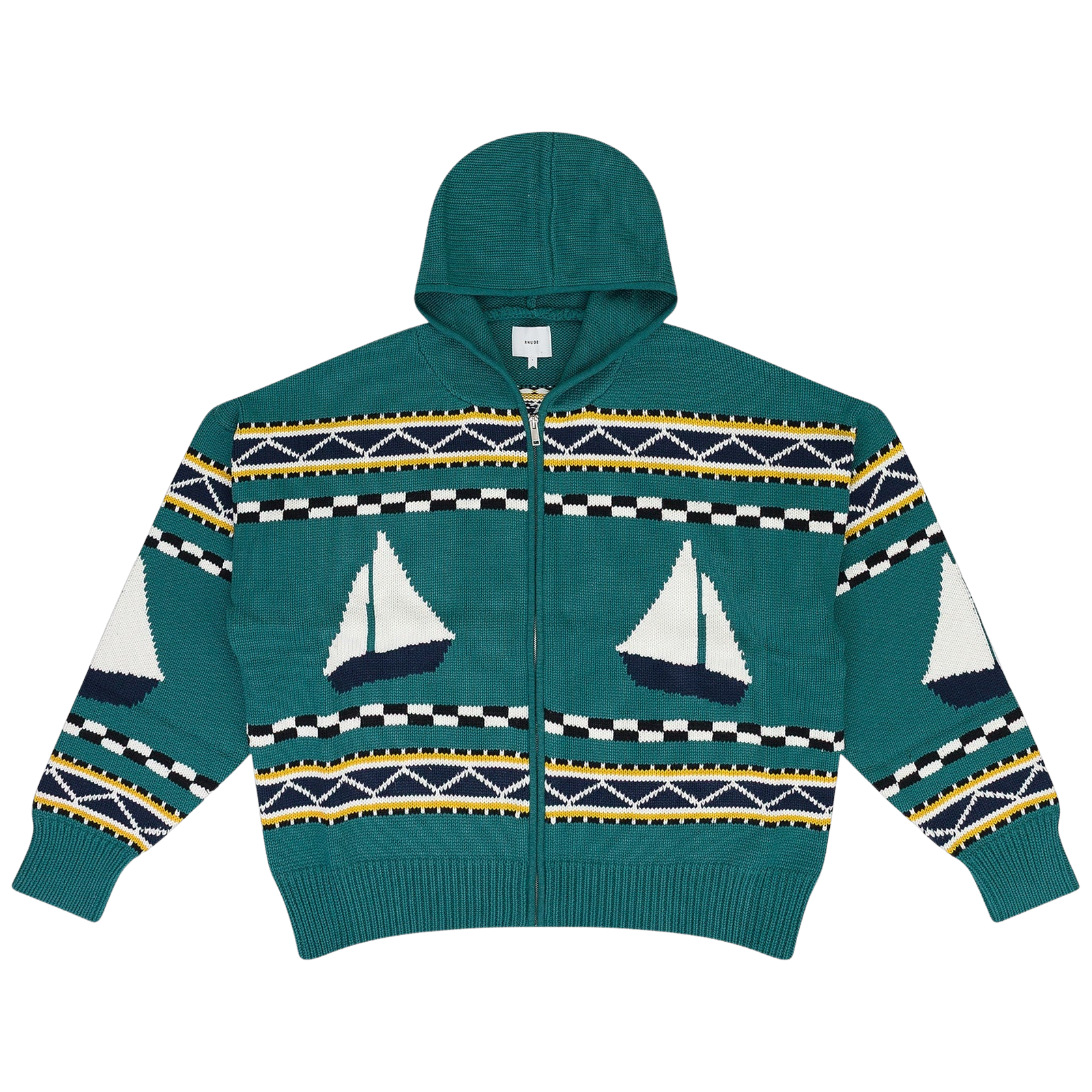 BLUE BATEAU KNIT ZIP-UP