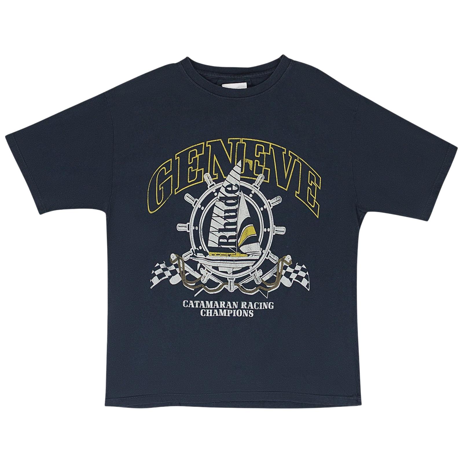 BLACK GENEVE CATAMARAN T-SHIRT