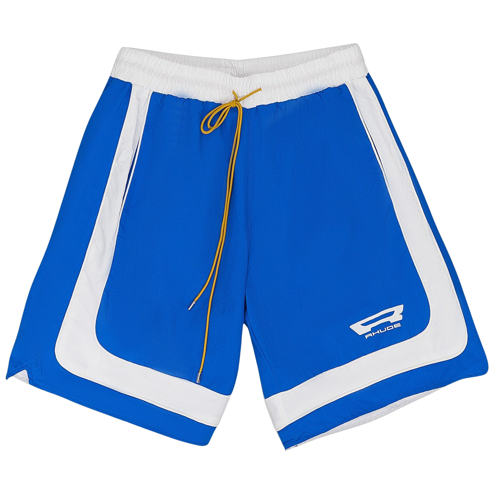 BLUE/WHITE CAMPIONE BAGGY TRACK SHORTS