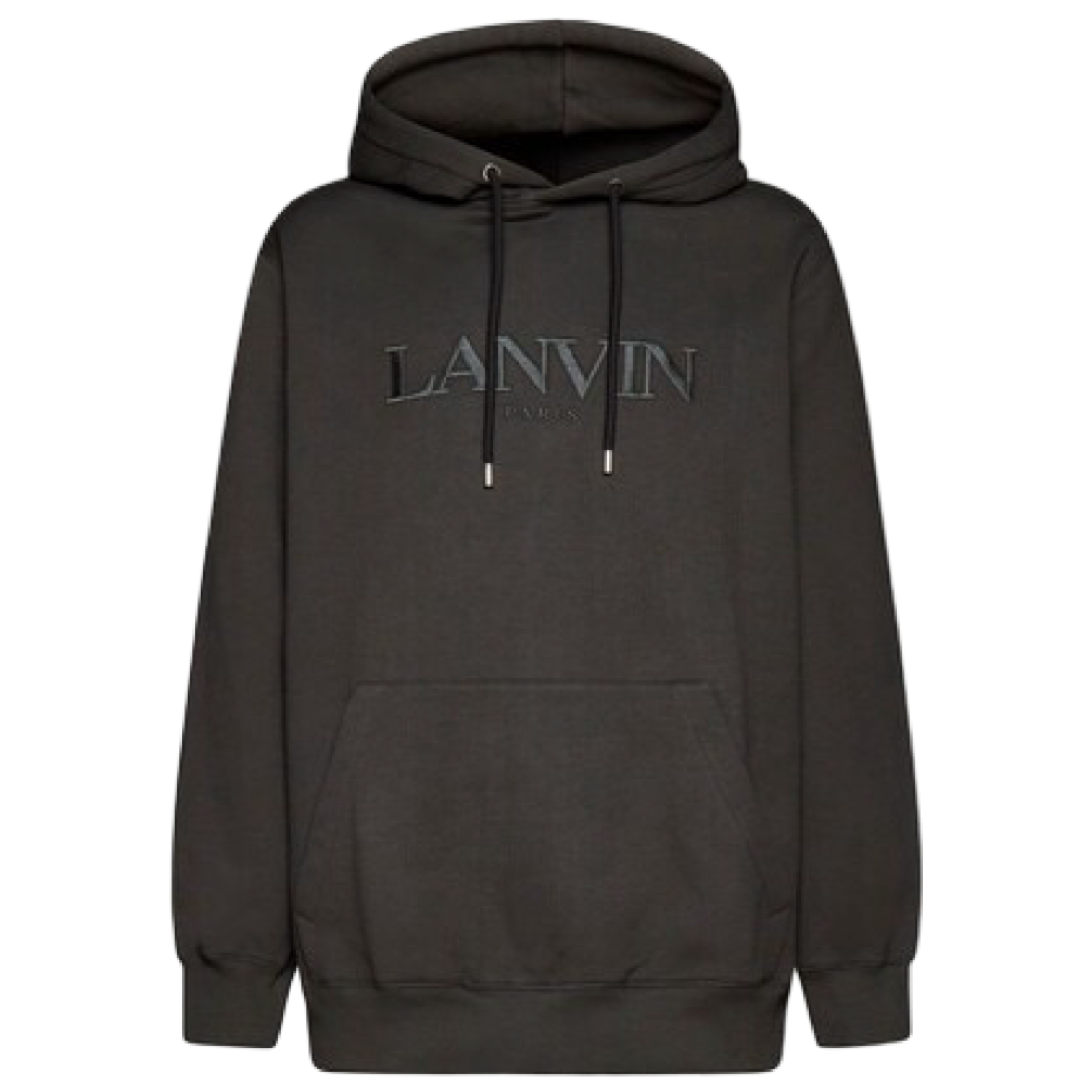 LANVIN LANVIN EMBROIDERED HOODIE 'BLACK'