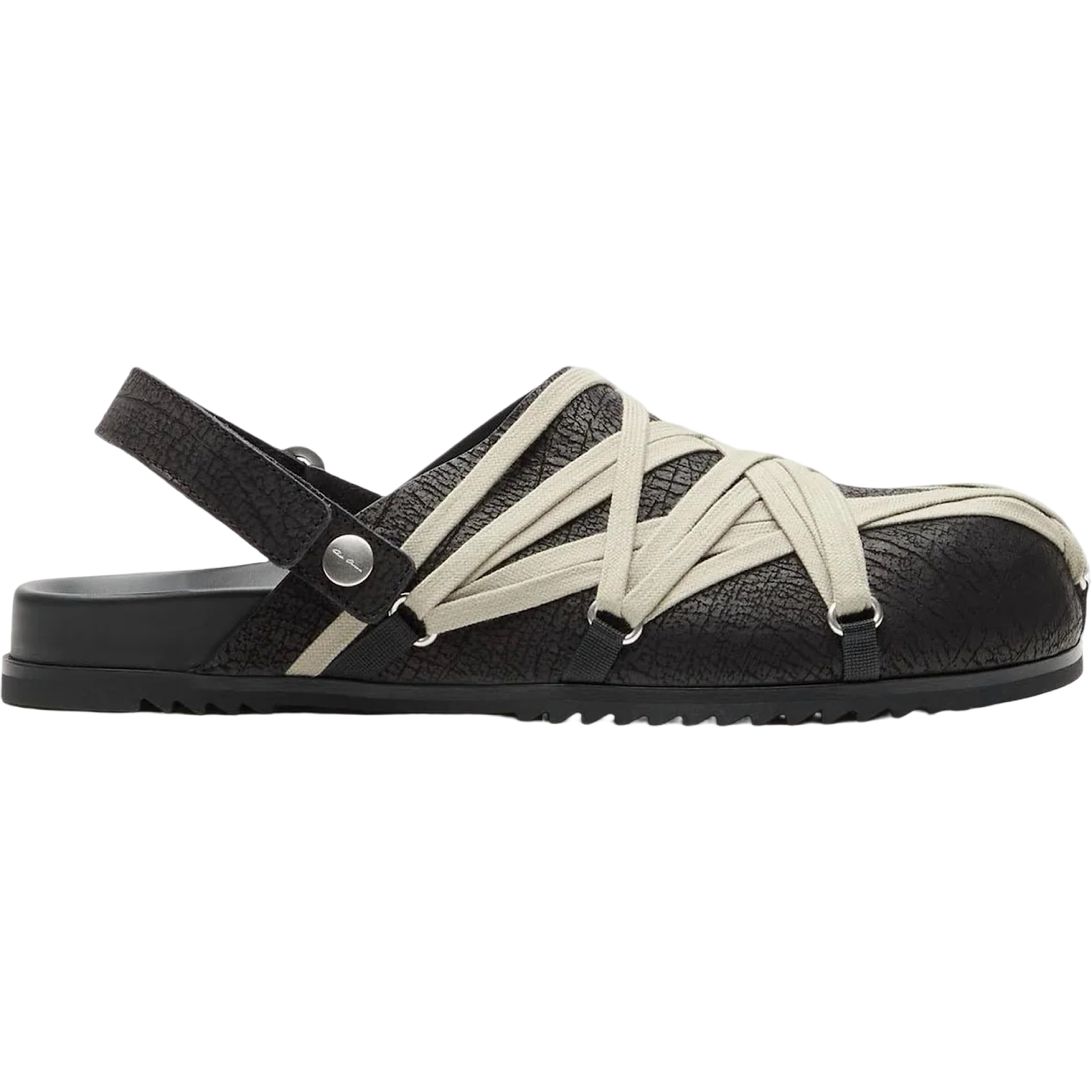 RICK OWENS MEGALACE MULE 'GRANOLA'