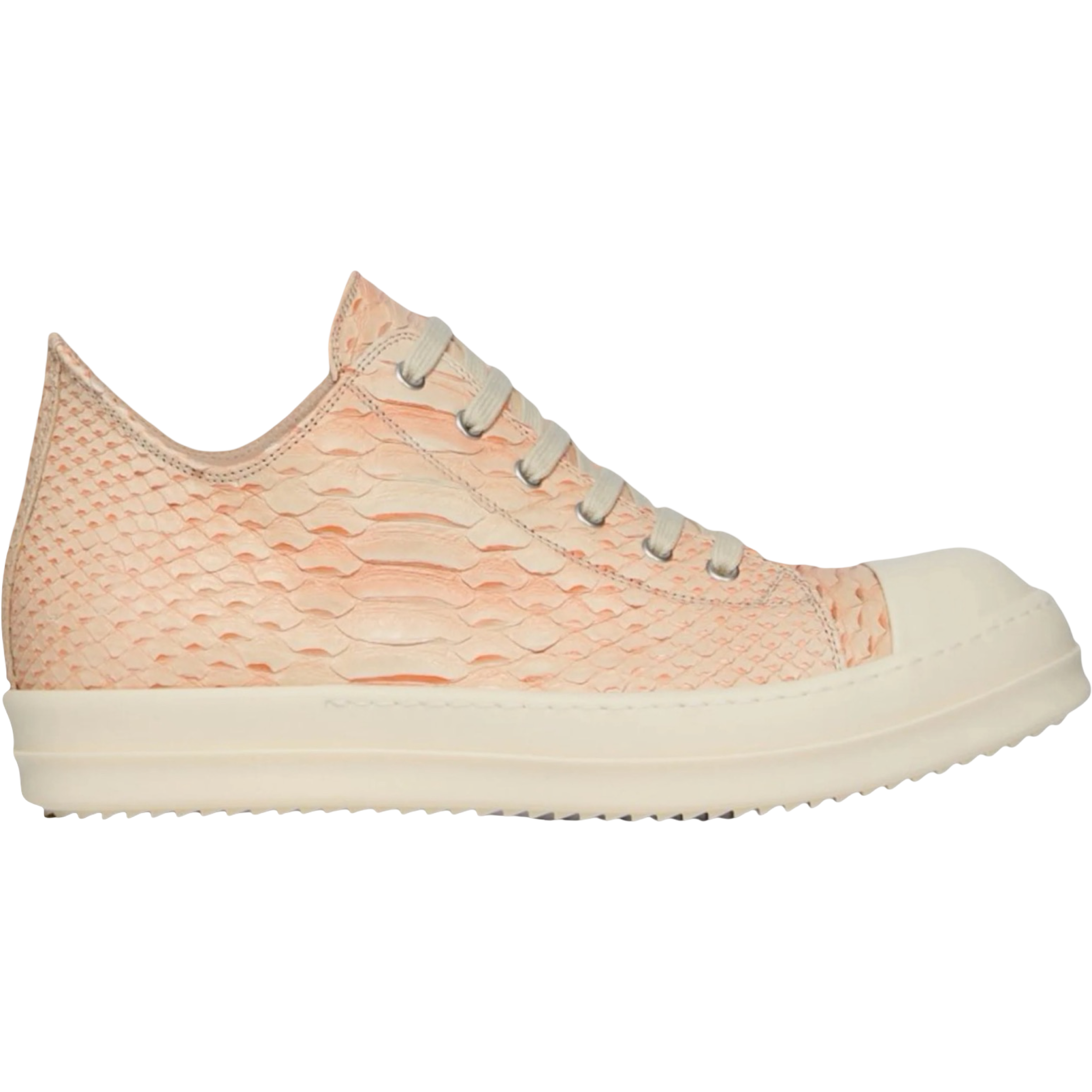 LOW SNEAKS PYTHON 'SAND/CORAL/MILK'