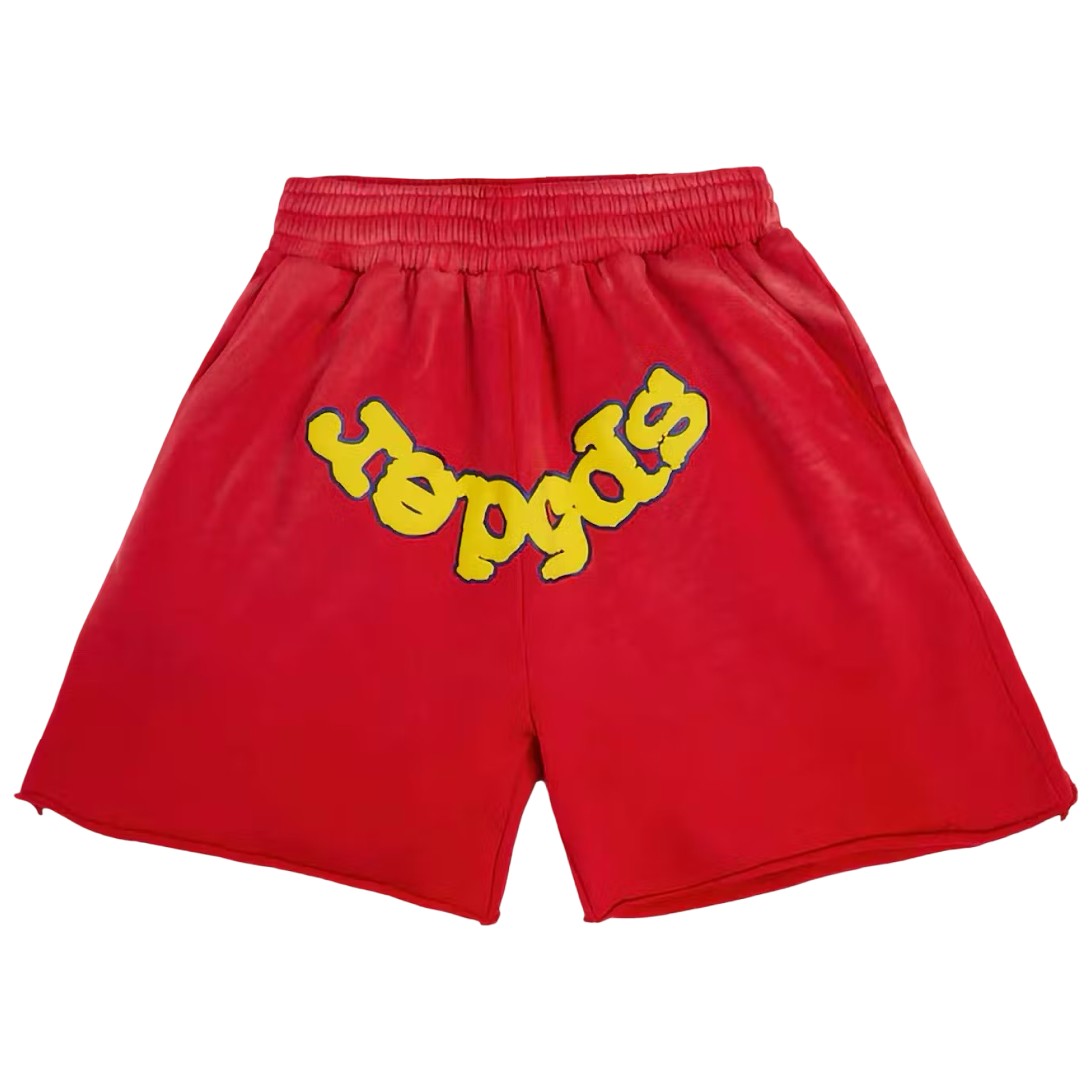 SP5DER OG LOGO SWEATSHORT 'RED'