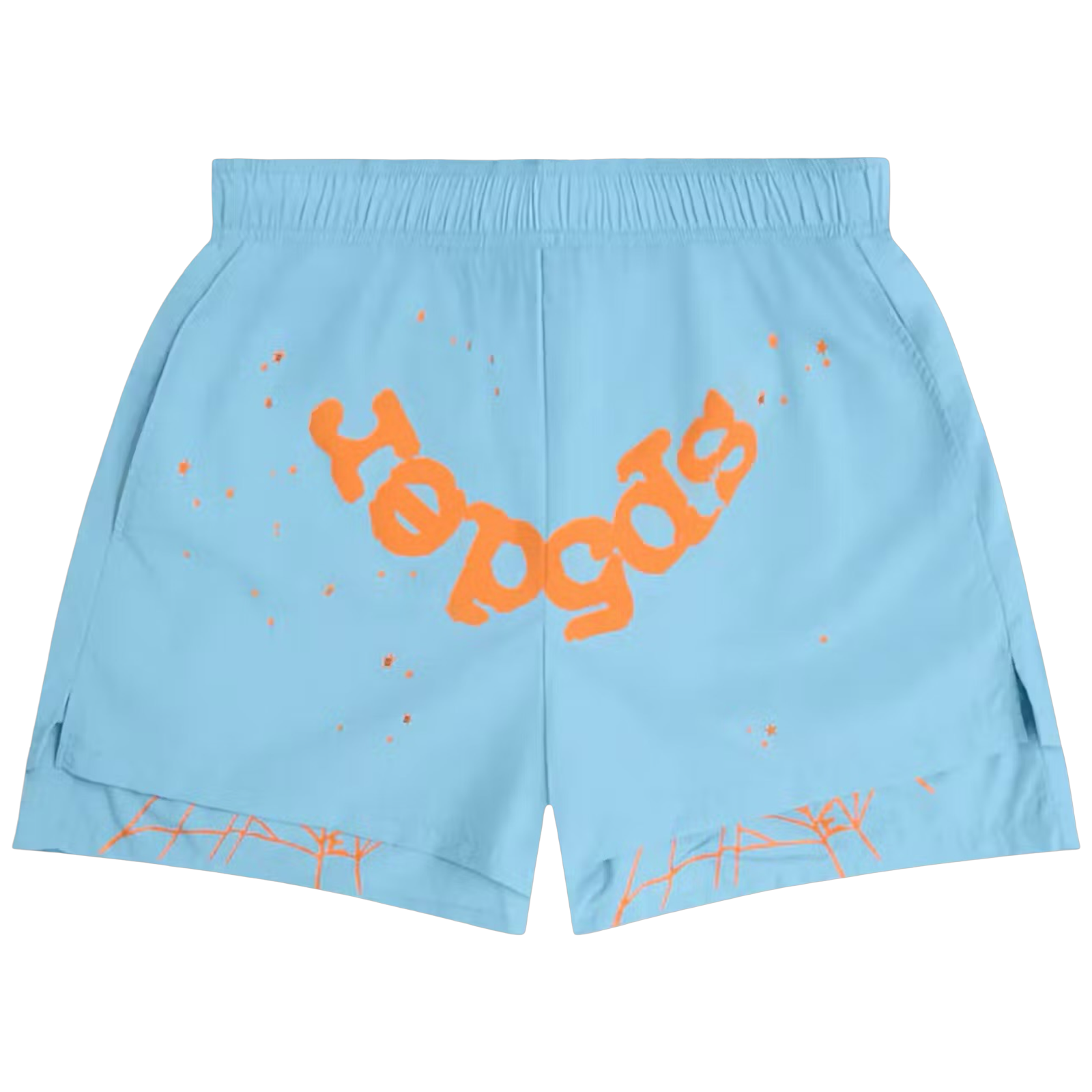 OG WEB DOUBLE LAYER SHORTS 'LIGHT BLUE'