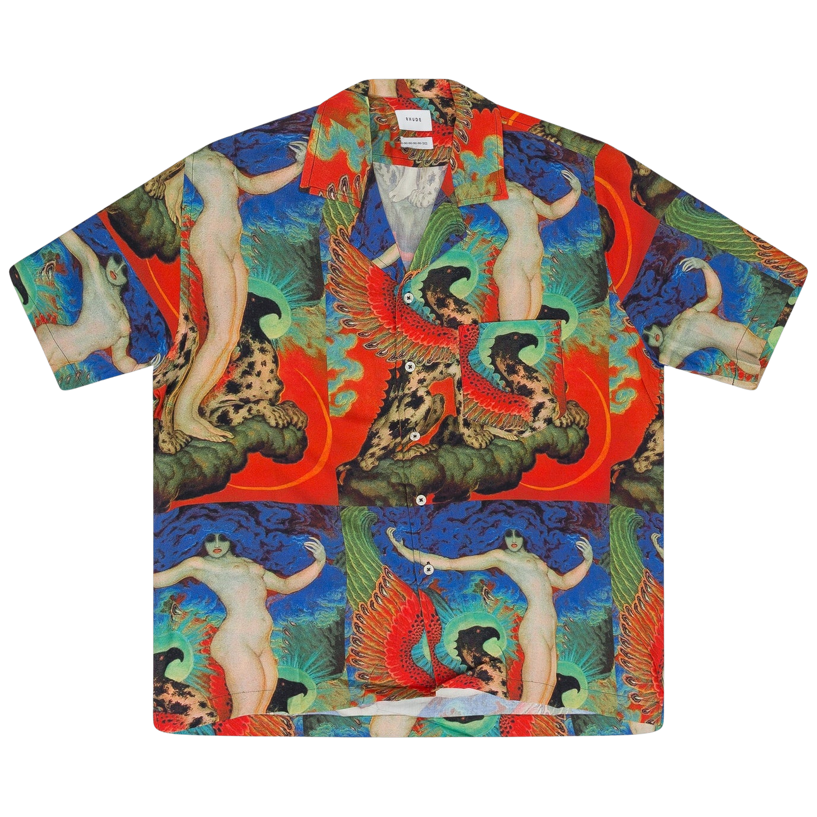 RED VICE BUTTON-DOWN SHIRT