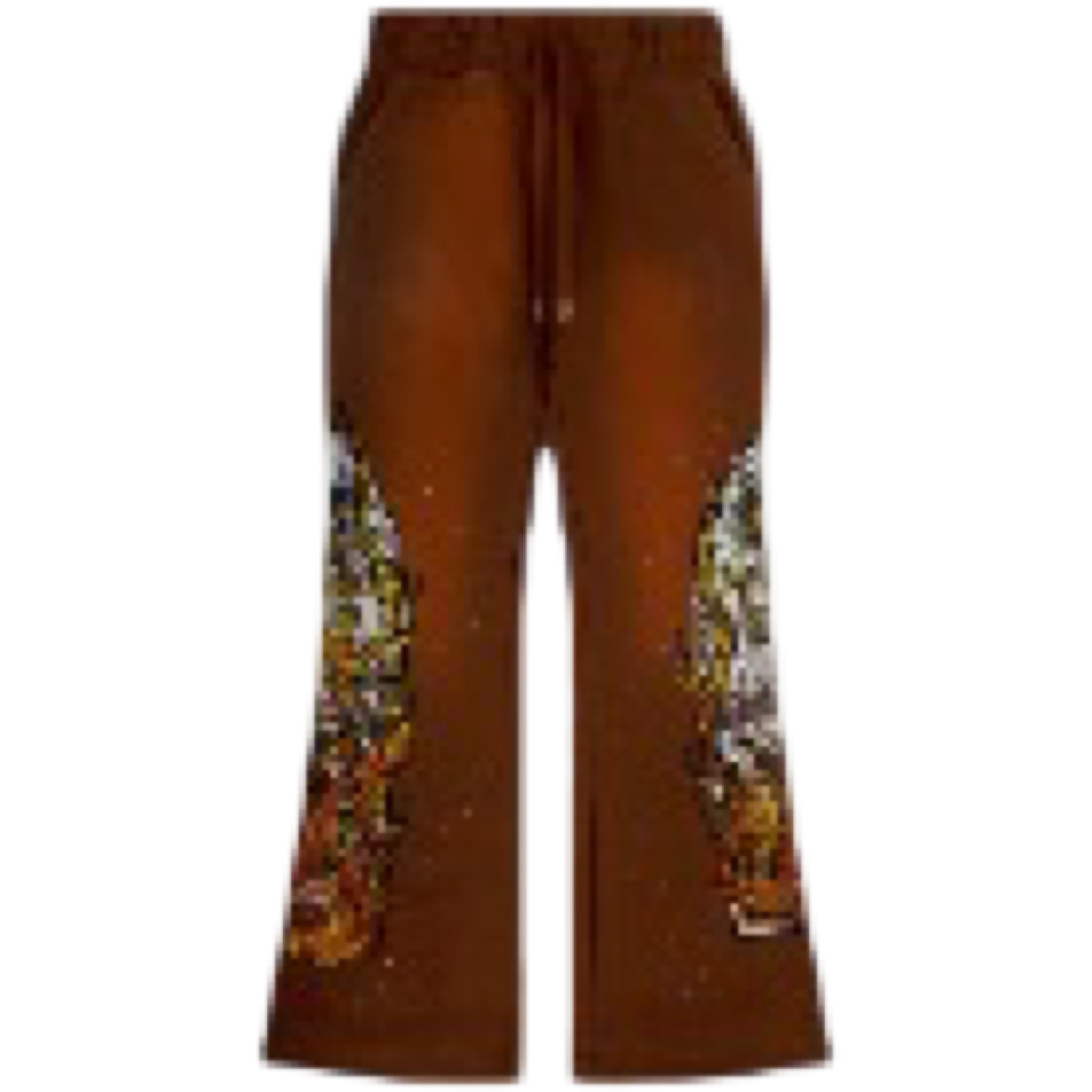 WHO DECIDES WAR FLAME GLASS SWEATPANT 'RUST'