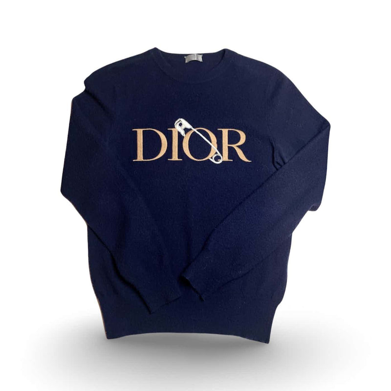 Dior safety pin sweatshirt new arrivals