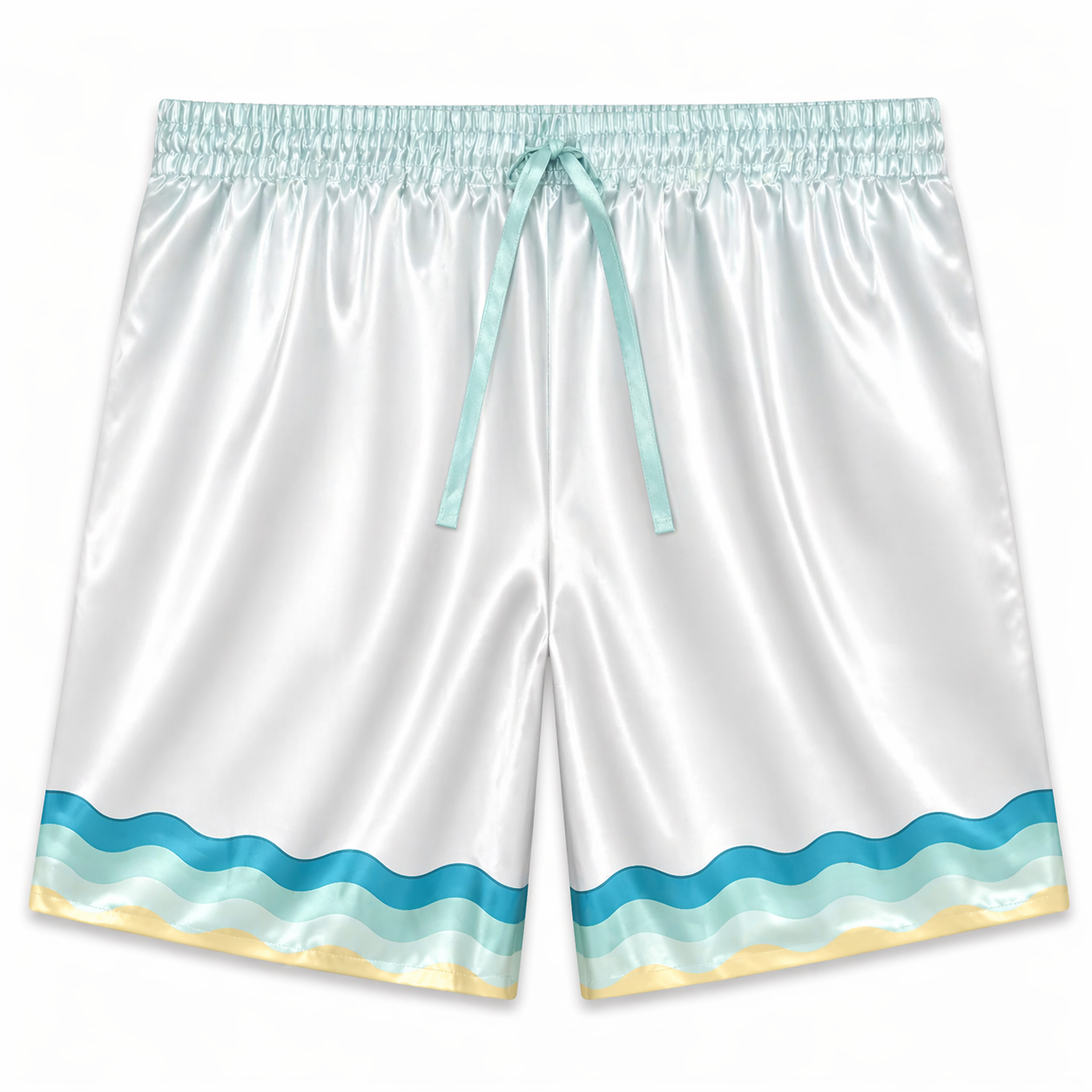 CASA SPORT SILK PRINTED SHORTS 'MULTI'