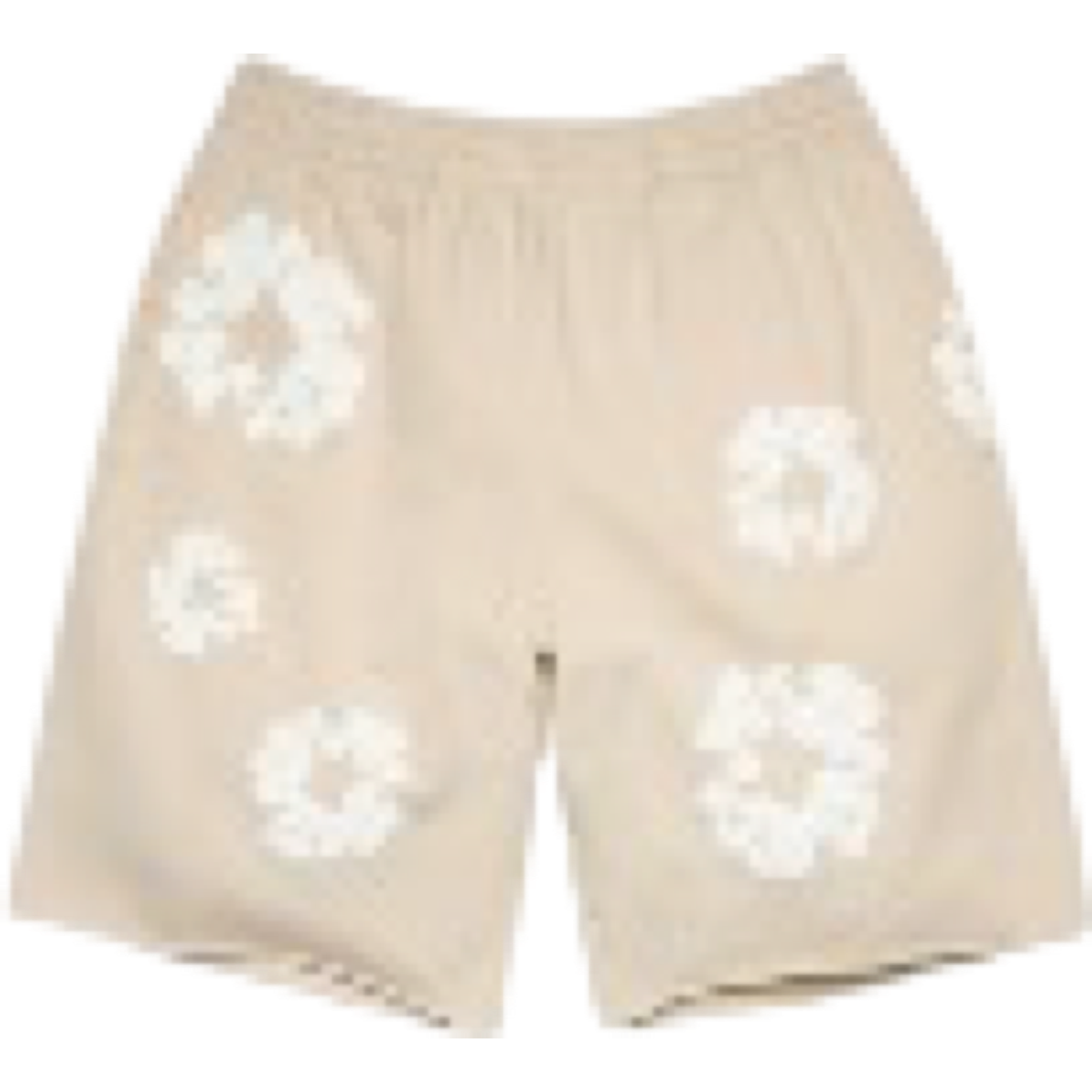 COTTON WREATH SWEATSHORTS CREAM