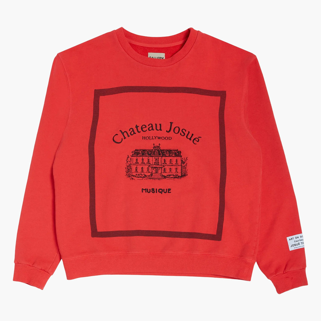MUSIQUE CREWNECK SWEATSHIRT RED