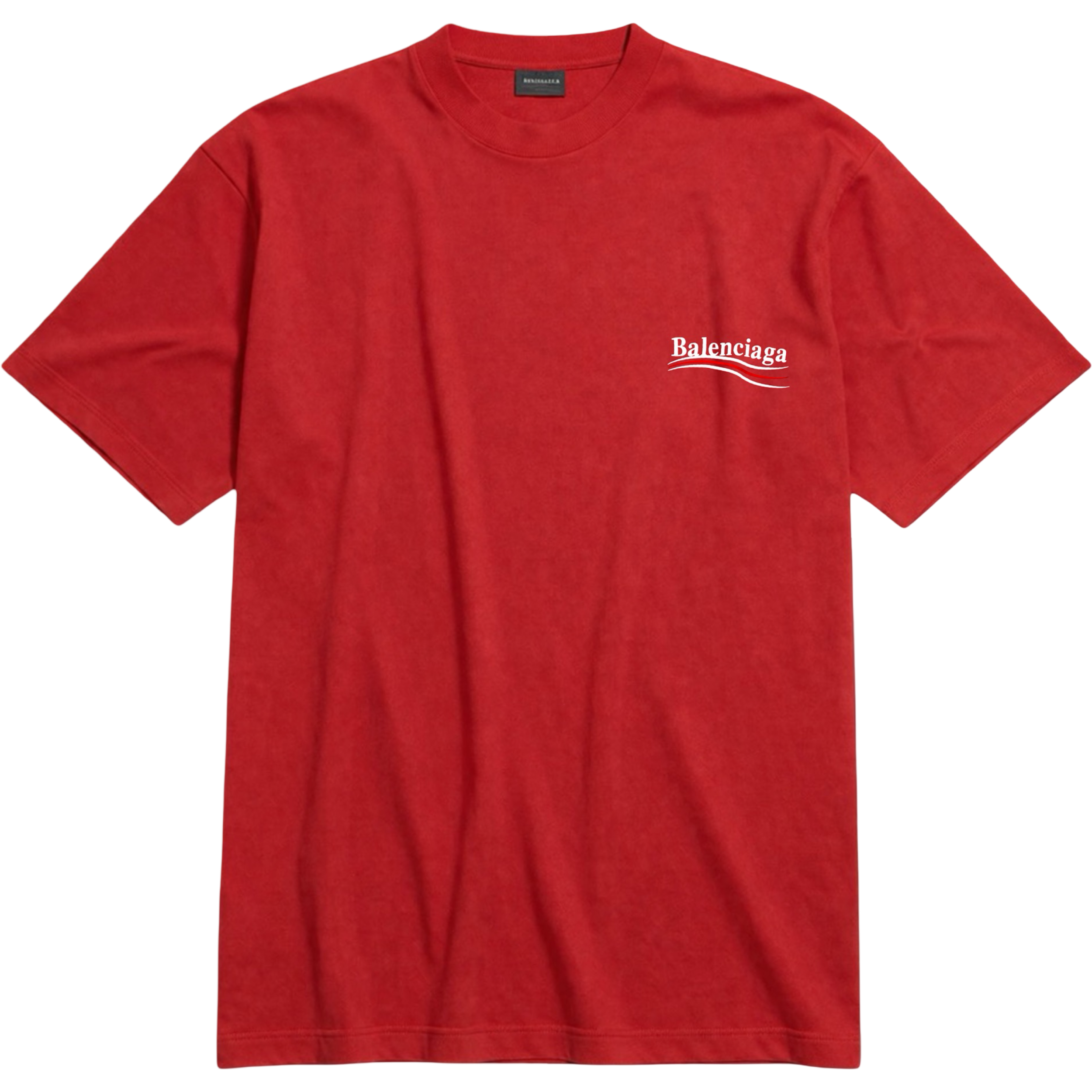 OVERSIZED CAMPAIGN LOGO T-SHIRT 'RED'