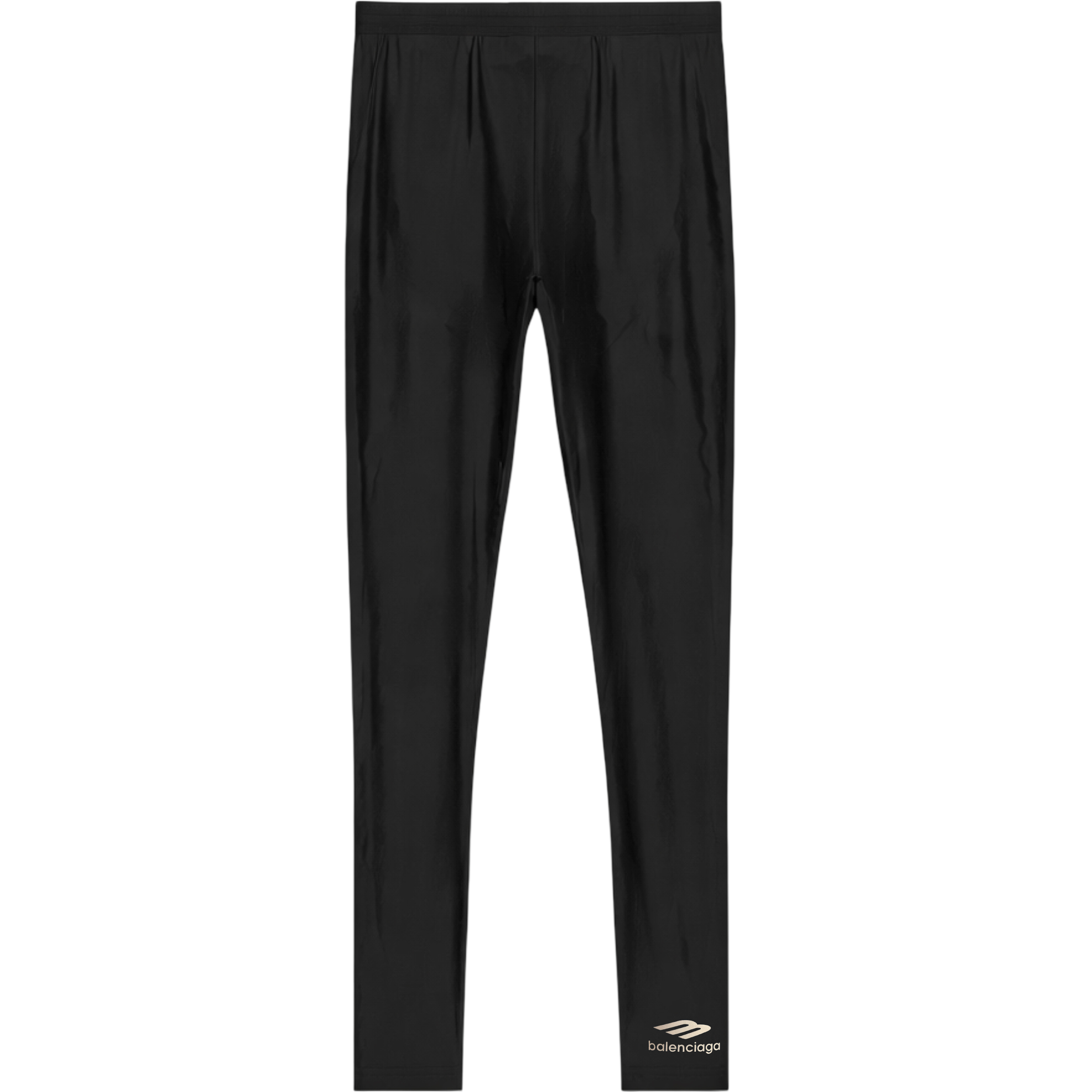 3B SPORT LOGO LEGGINGS 'BLACK/BROWN'